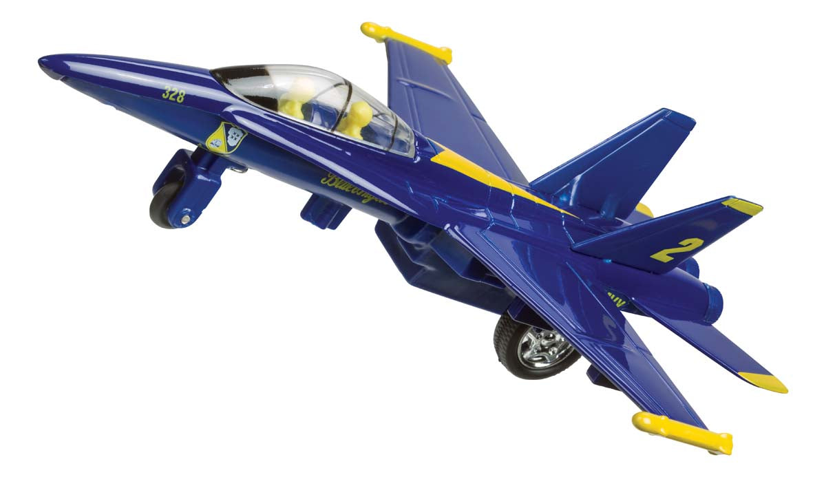 Toysmith F-18 Blue Angel Jet Toy - Number 4861, a Must-Have!