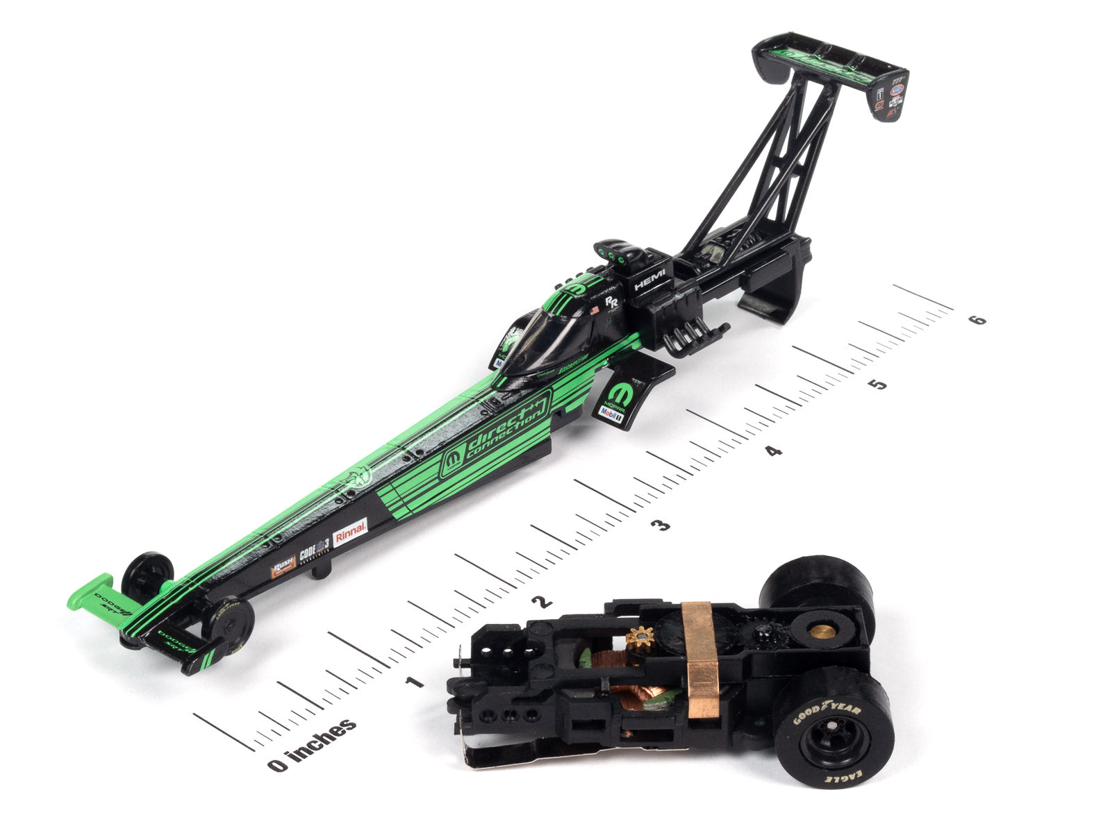 Auto World 4Gear NHRA Top Fuel Dragsters Slot Cars - SC398