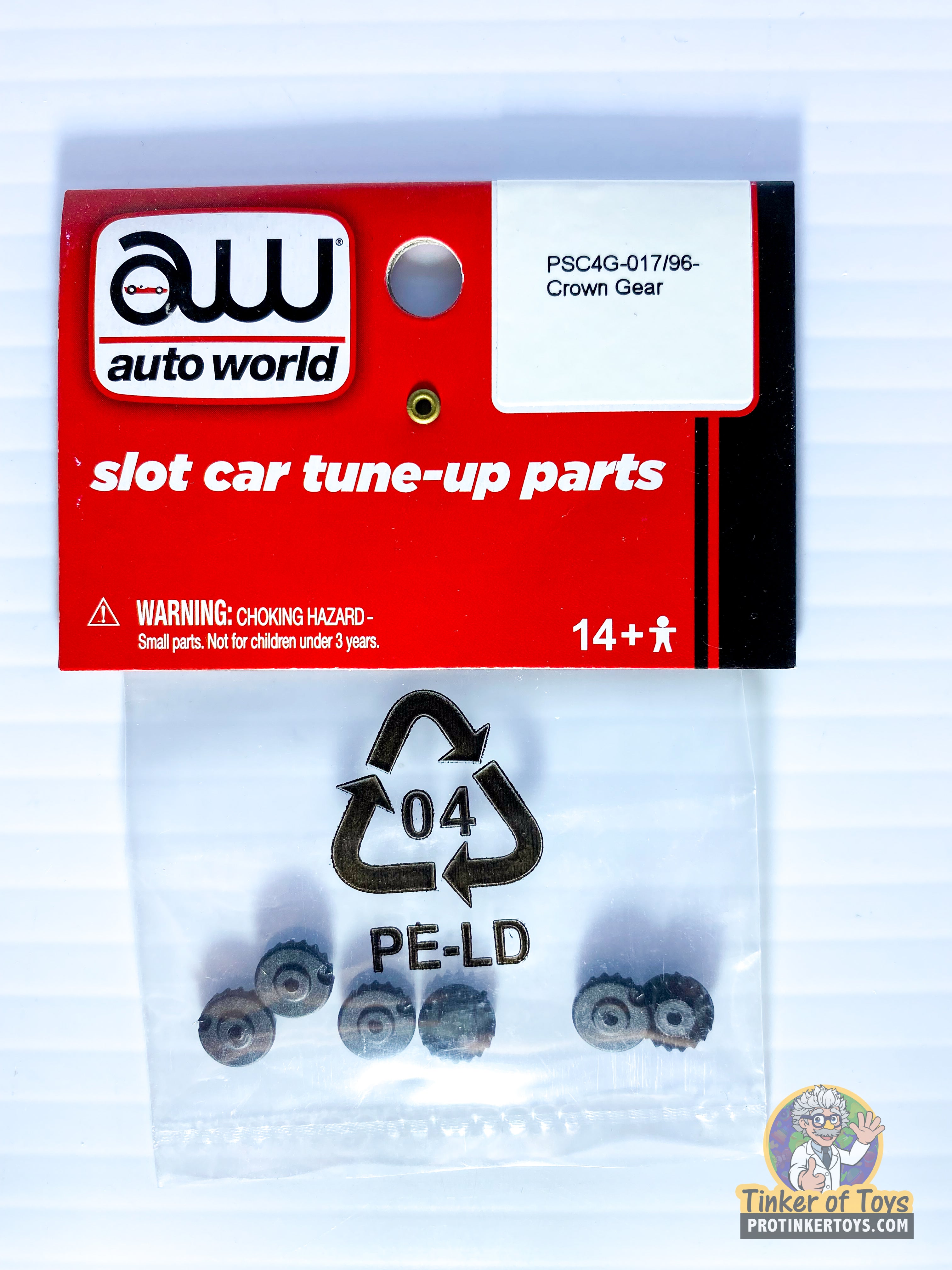 Auto World 4Gear Slot Car Chassis Parts Kit (PSC4G) - Rebuild & Tinker!
