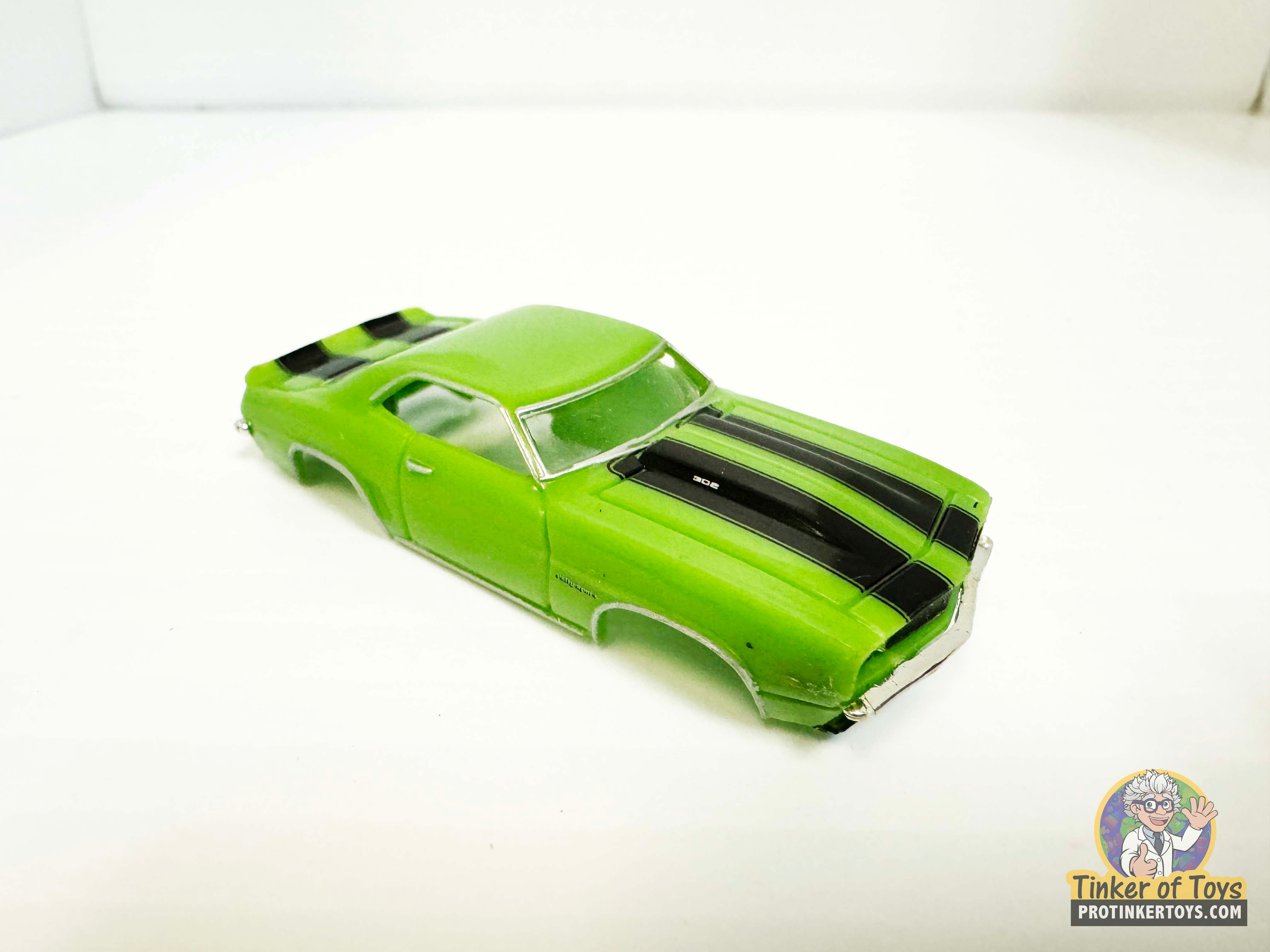 1969 Camaro Z/28 Light Green with Black Stripes - A Must - Have from Model Motoring!
