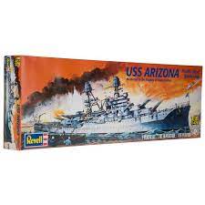 Revell USS Arizona Battleship Model Kit 85 - 0302: A Must - Have for Military Enthusiasts!