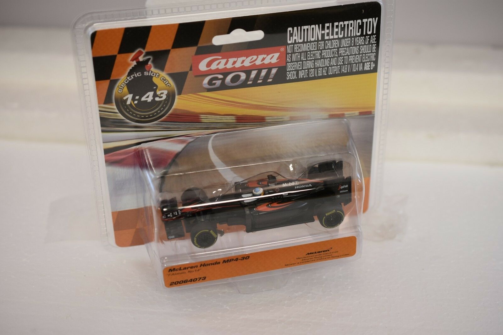 Thrilling McLaren Honda MP4 - 30 Carrera Go Slot Car! | 20064073