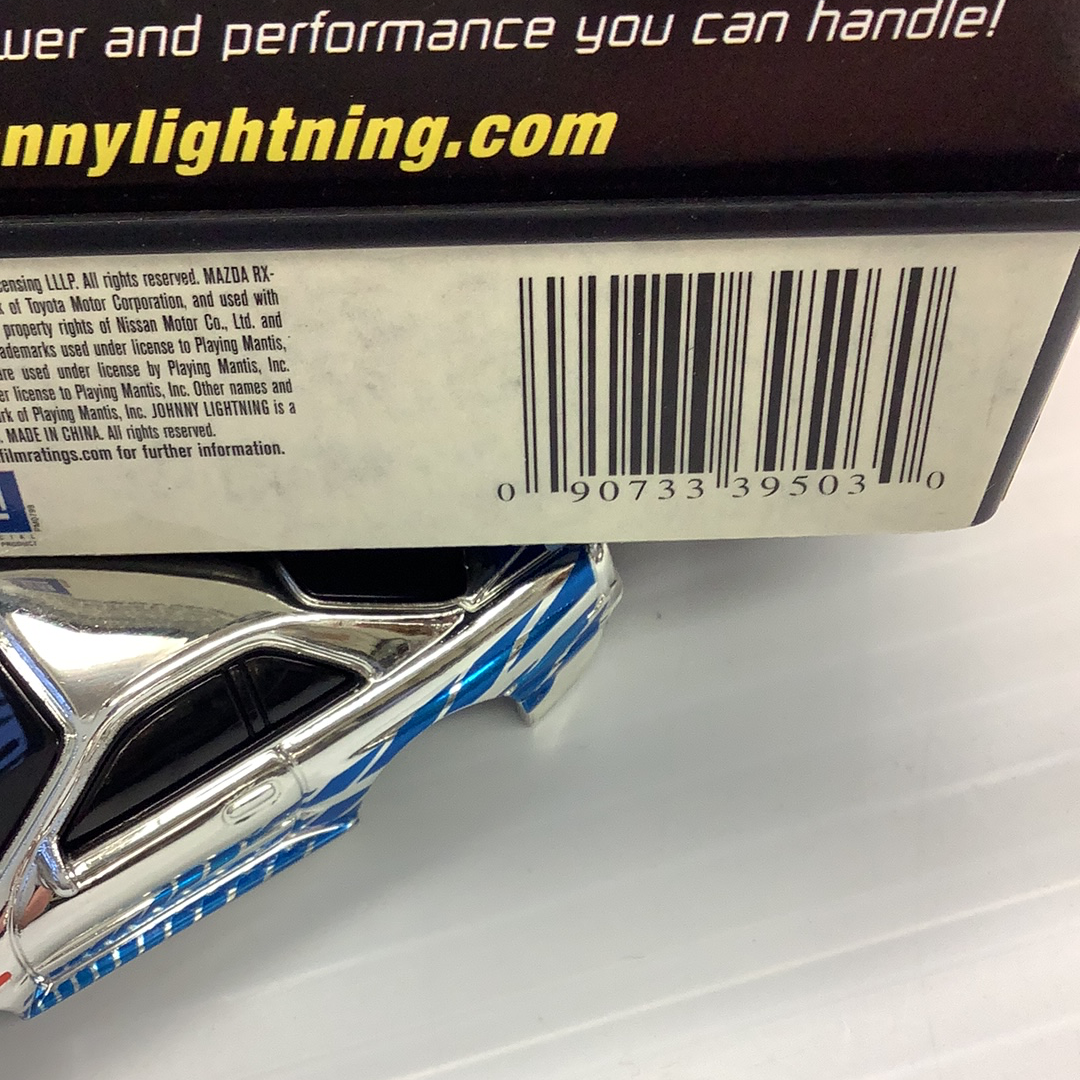 F&F X Traction Slot Cars: Fast and Furious Nissan Skyline - An Exciting Racing Experience! | 39503 | Johnny Lightning