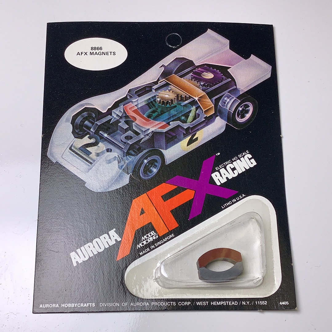 AFX Red/Black Magnets - 8866 | Must-Have for Aurora/AFX/Tomy Enthusiasts!