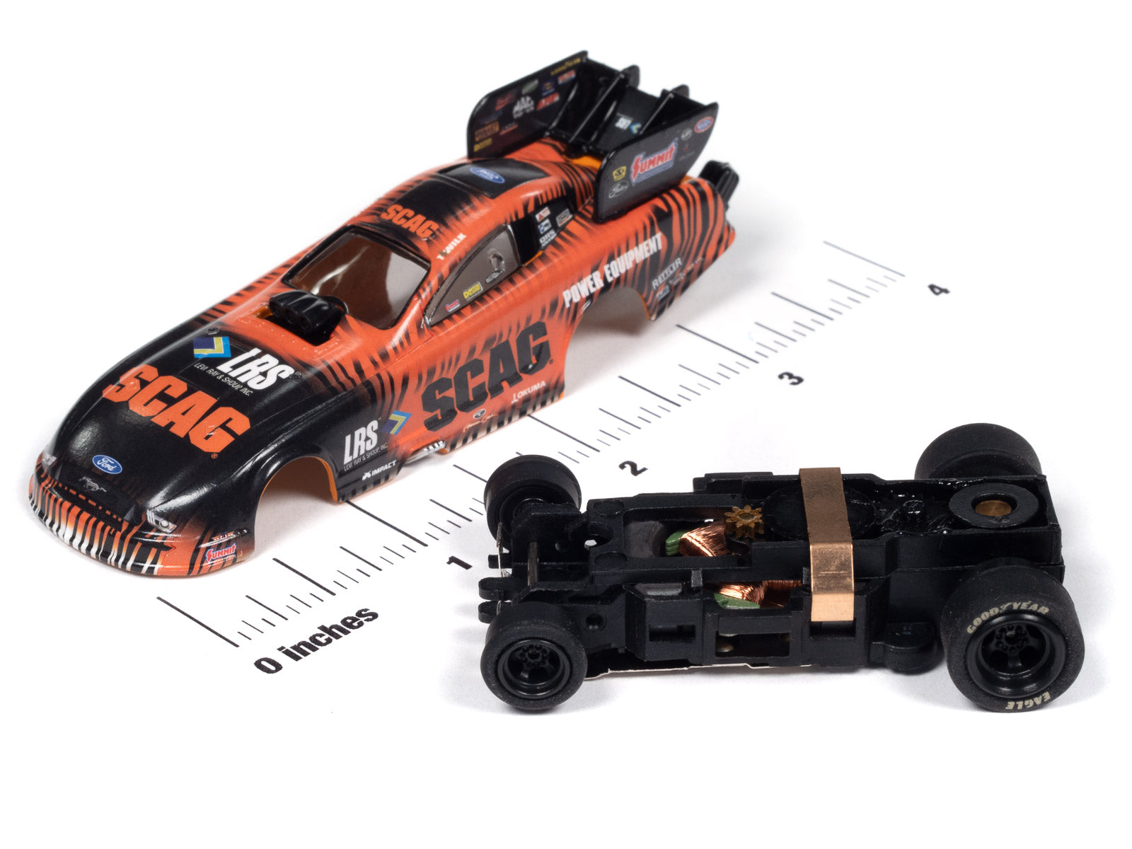 Don't Miss Out! 2024 4Gear Release 1 NHRA Funny Cars Set (All 4) by Auto World - SC405