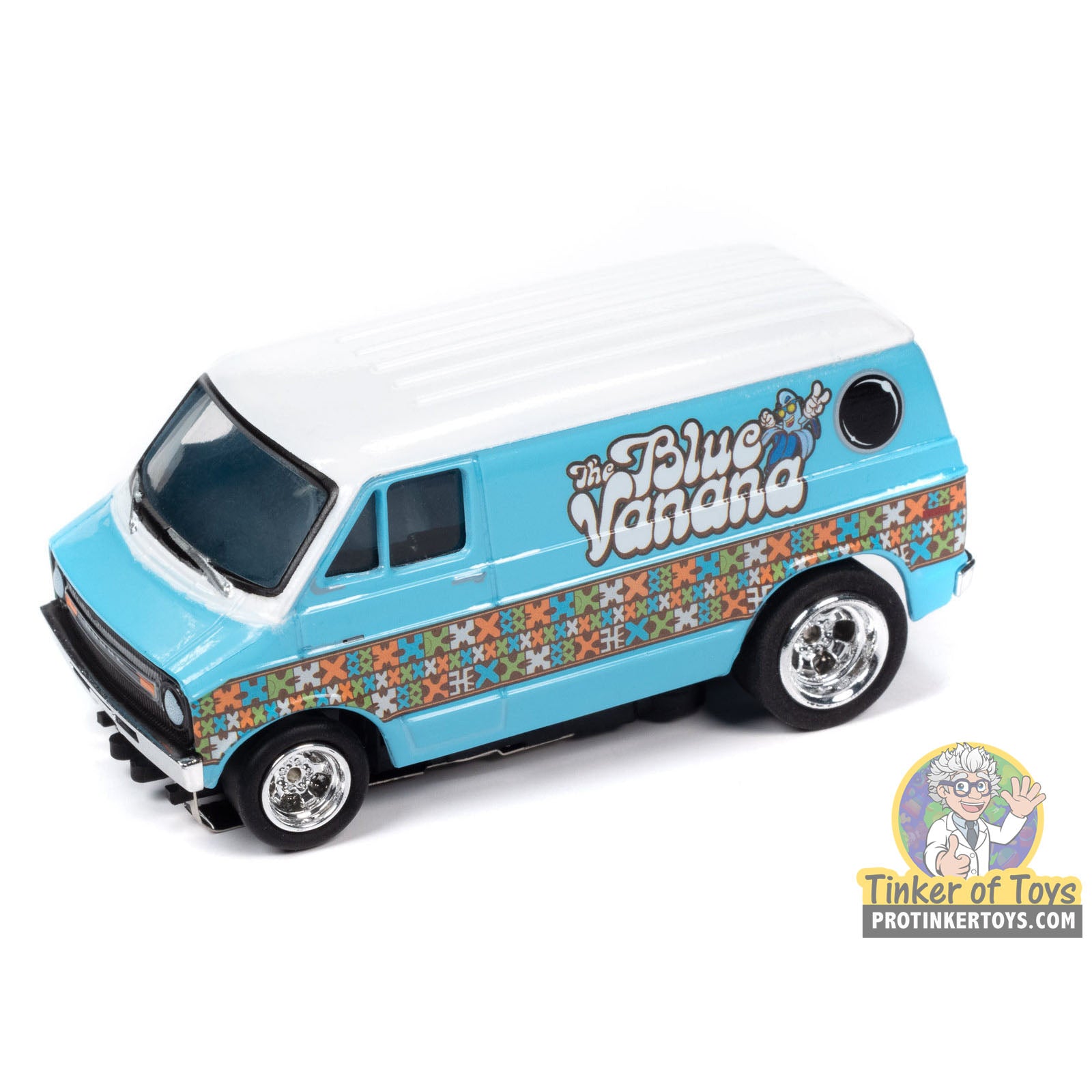 AW Exclusive 4Gear 1973 Dodge Van 3 - Car Set | SCM165 by Auto World