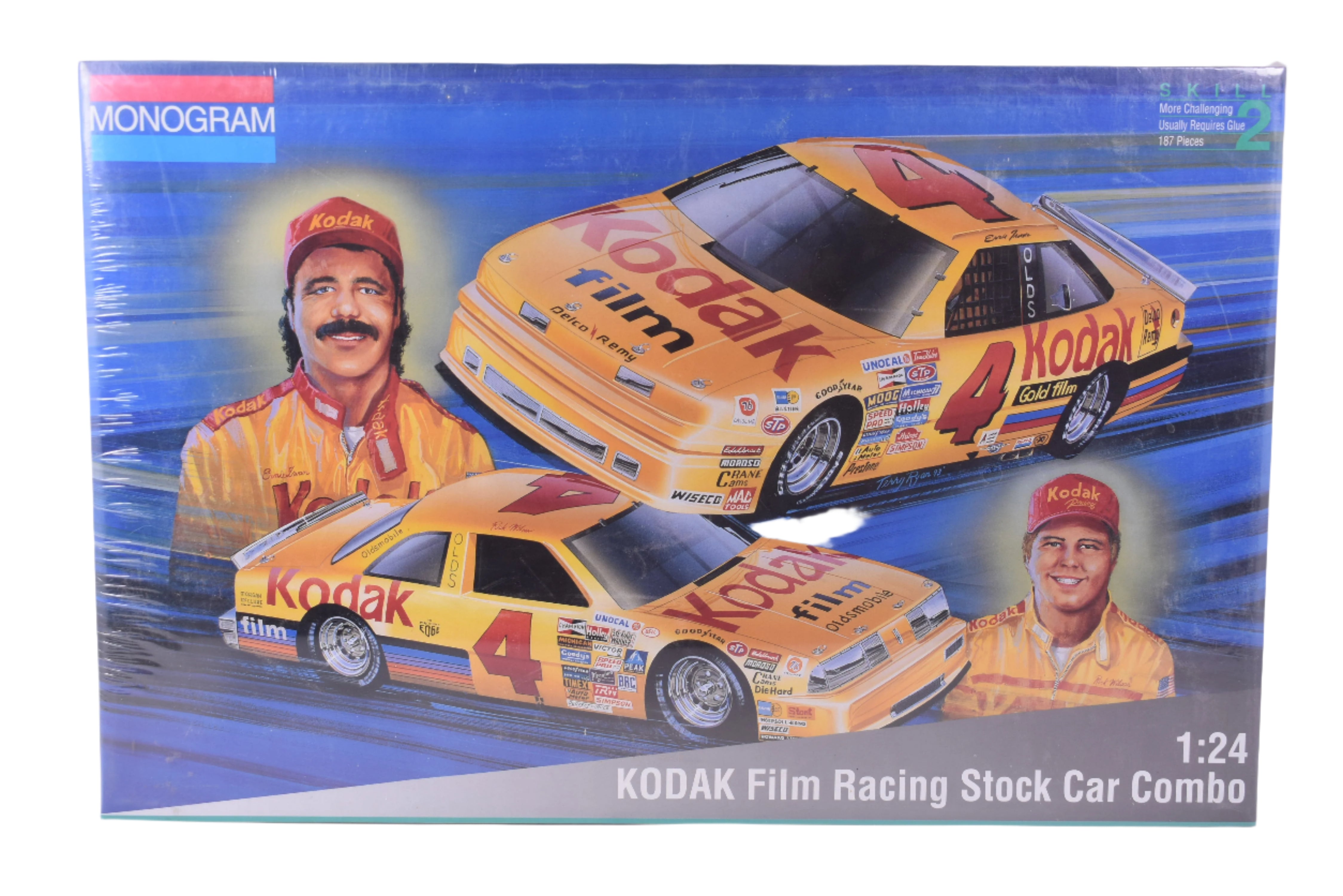 Get Your Second Chance: Kodak Film Racing Stock Car Combo GM 1:24 Scale by Monogram - 6367