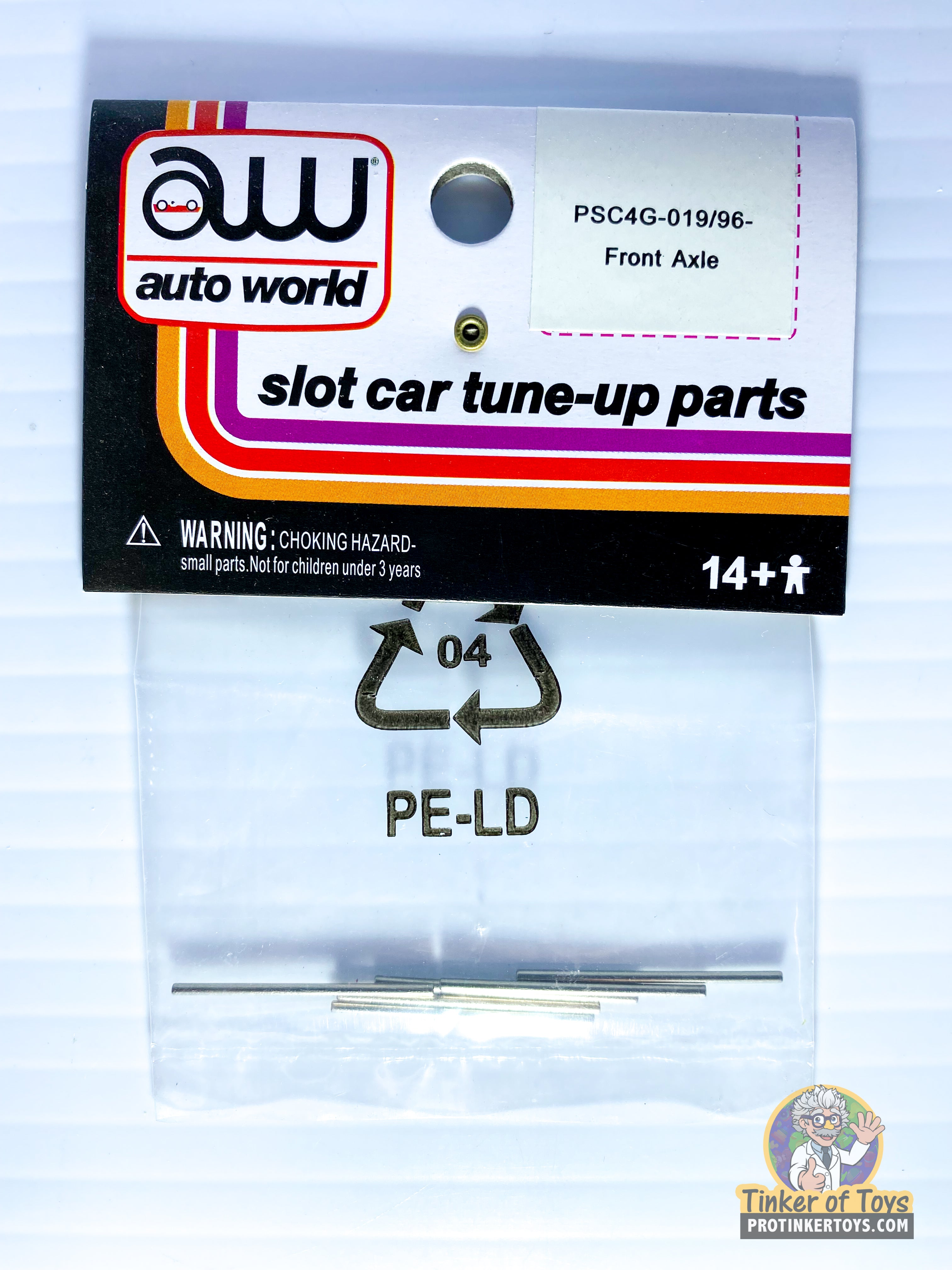 Auto World 4Gear Slot Car Chassis Parts Kit (PSC4G) - Rebuild & Tinker!