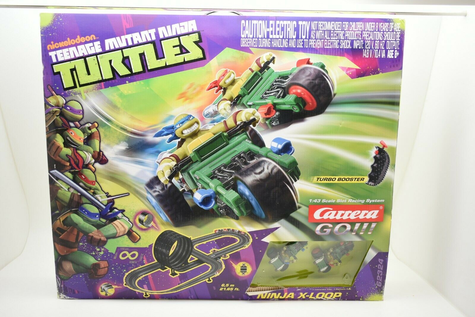 Ninja Turtles X-Loop Set | 62324 | Carrera Go - An Epic Racing Adventure!