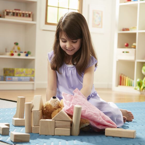 Melissa & Doug Standard Unit Blocks Set 503 - Unleash Creativity!