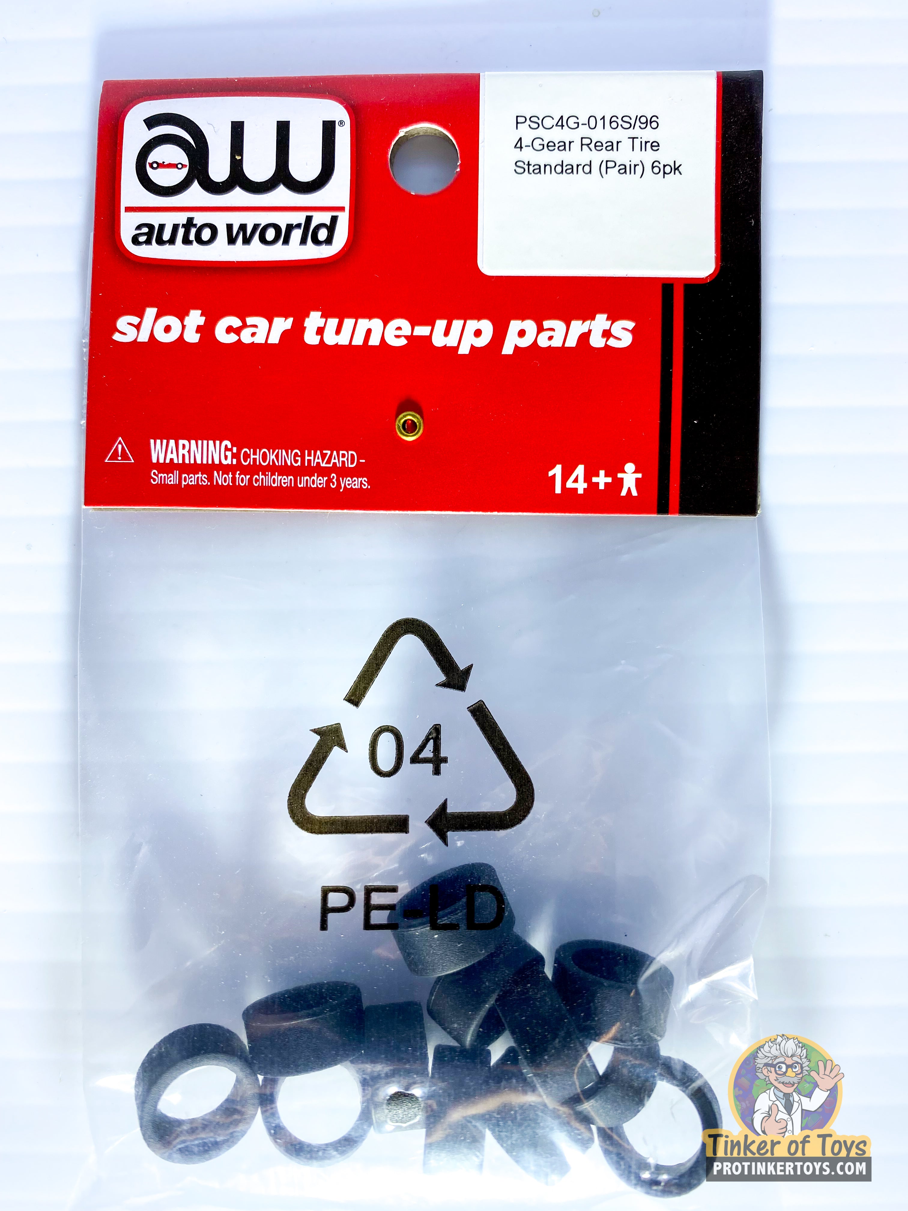 Auto World 4Gear Slot Car Chassis Parts Kit (PSC4G) - Rebuild & Tinker!
