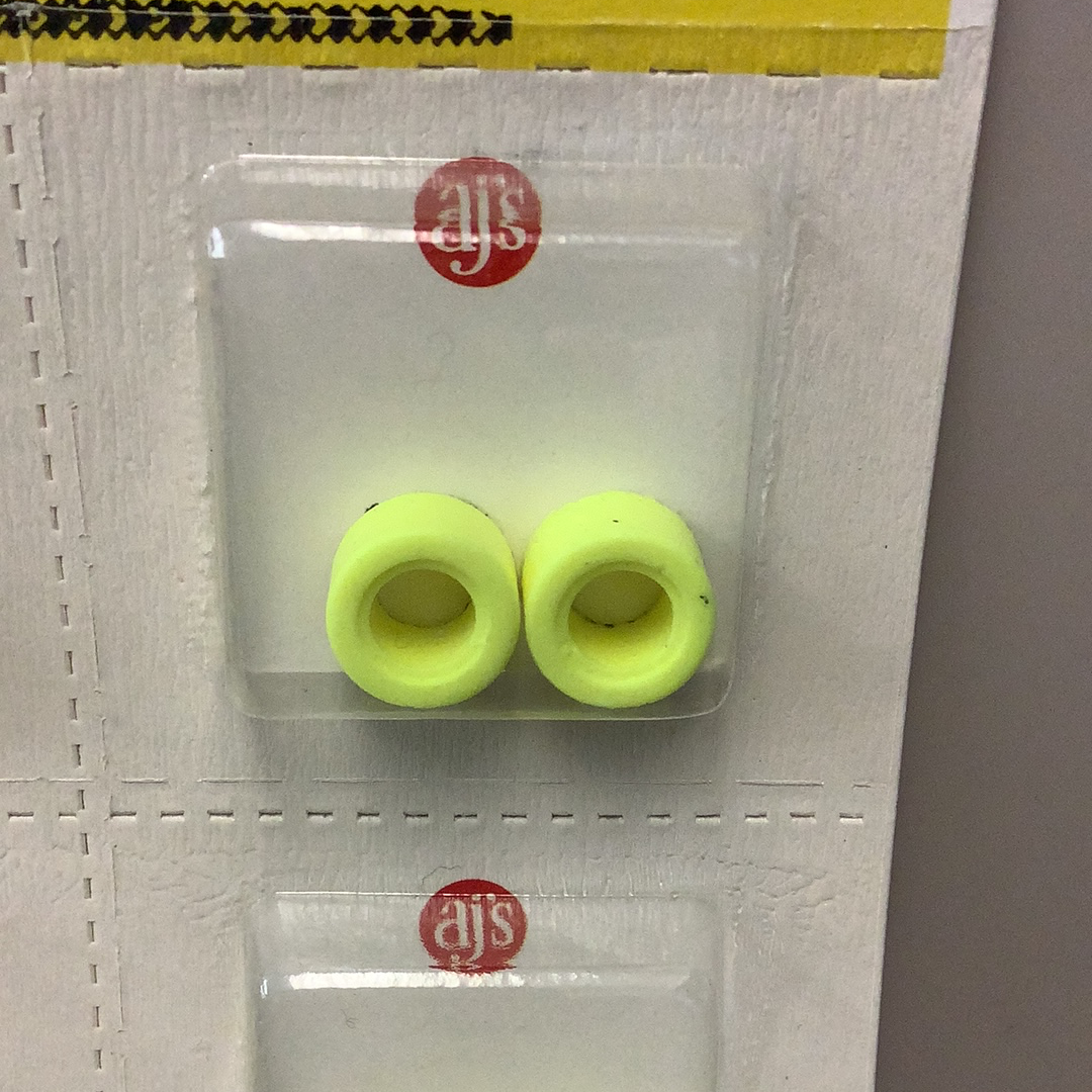 AJ'S 016 Day-Glo Yellow Gum Drops Silicone Tires - A Must-Have!