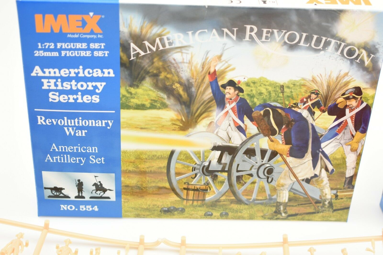 IMEX American History Series Revolutionary War Figure Set 554 - 555