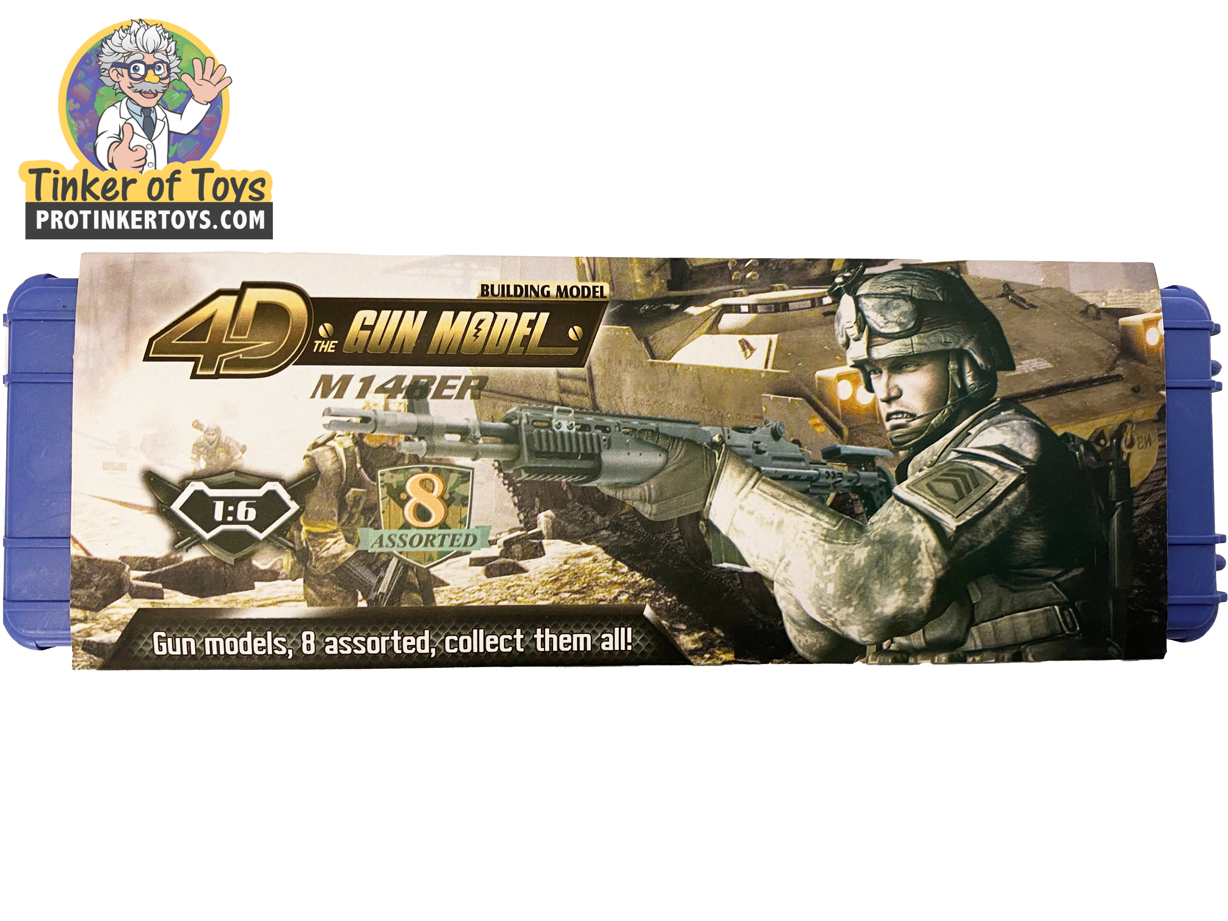 Awesome 4D Mini Gun Model Collection