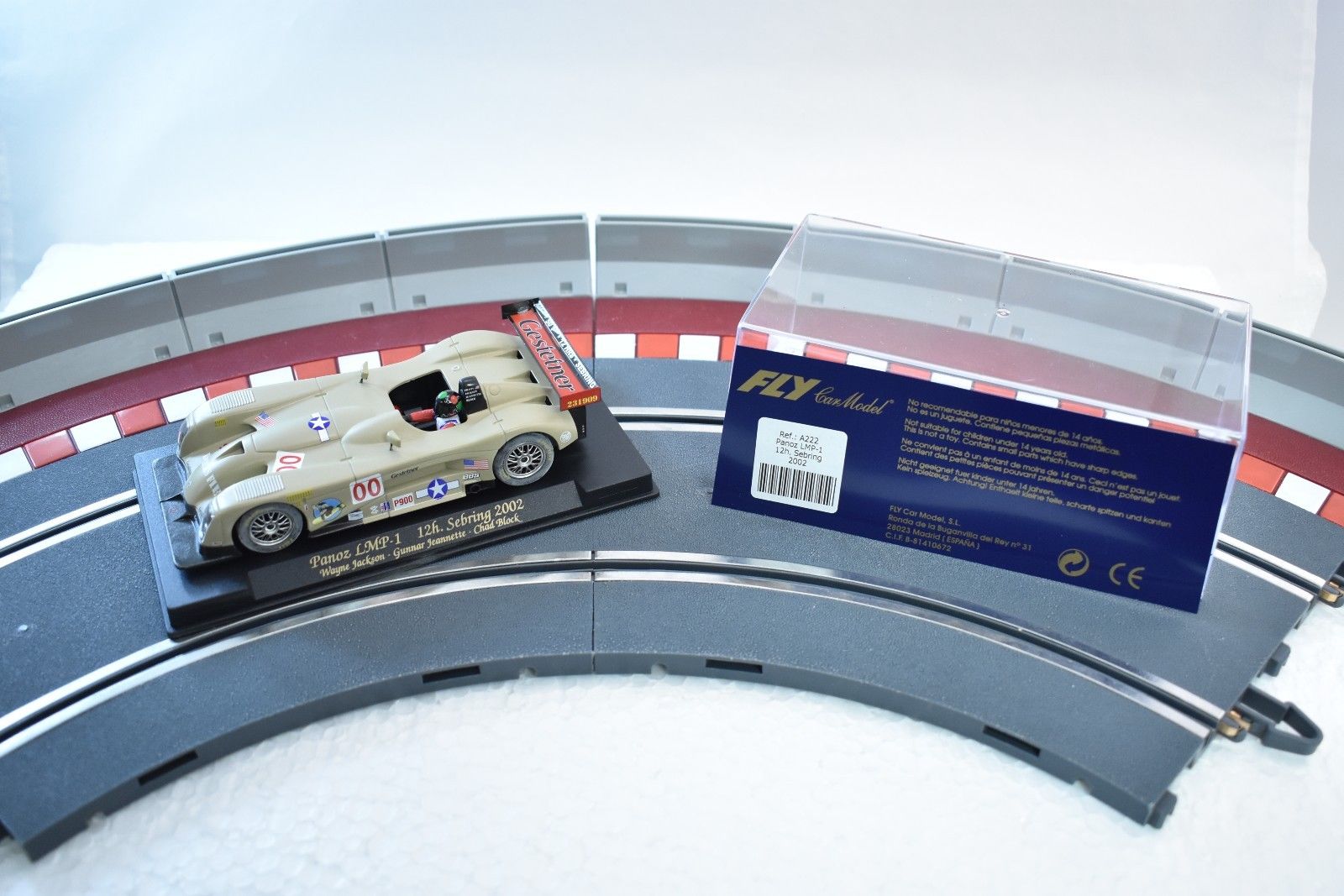 Panoz LMP-1 2002 12h Sebring A222 Fly Slot Car - A Collector's Gem