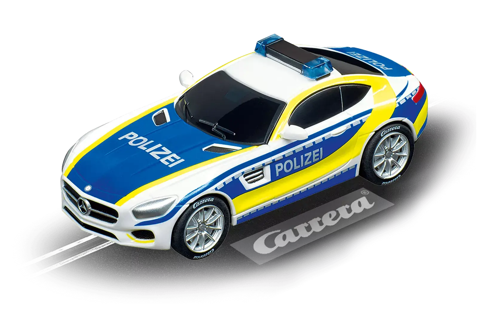 Thrilling Mercedes-AMG GT Coupé Police Slot Car - Carrera GO!!!