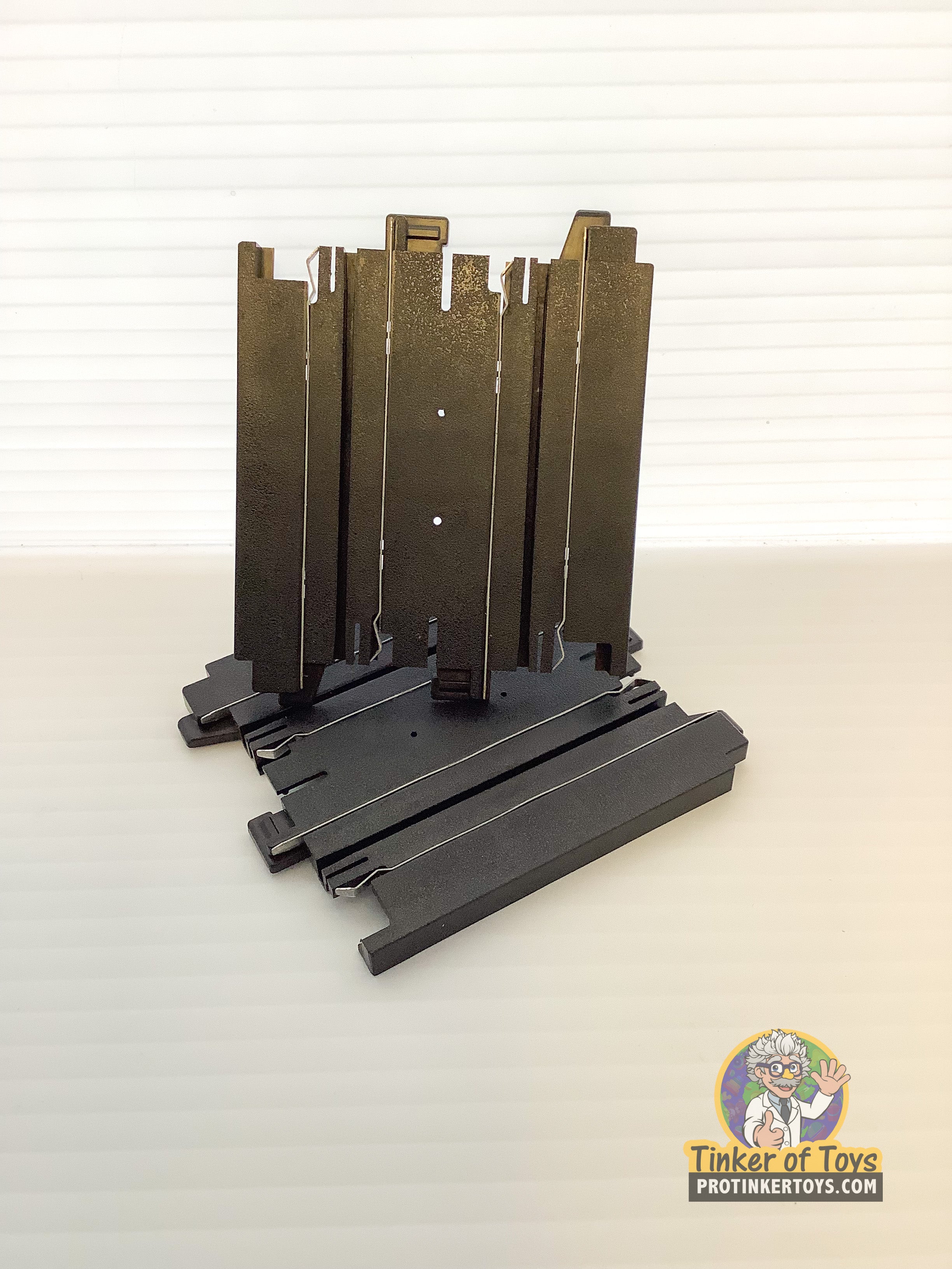 Auto World 3-Foot Straight Track 2-Pack | H0008