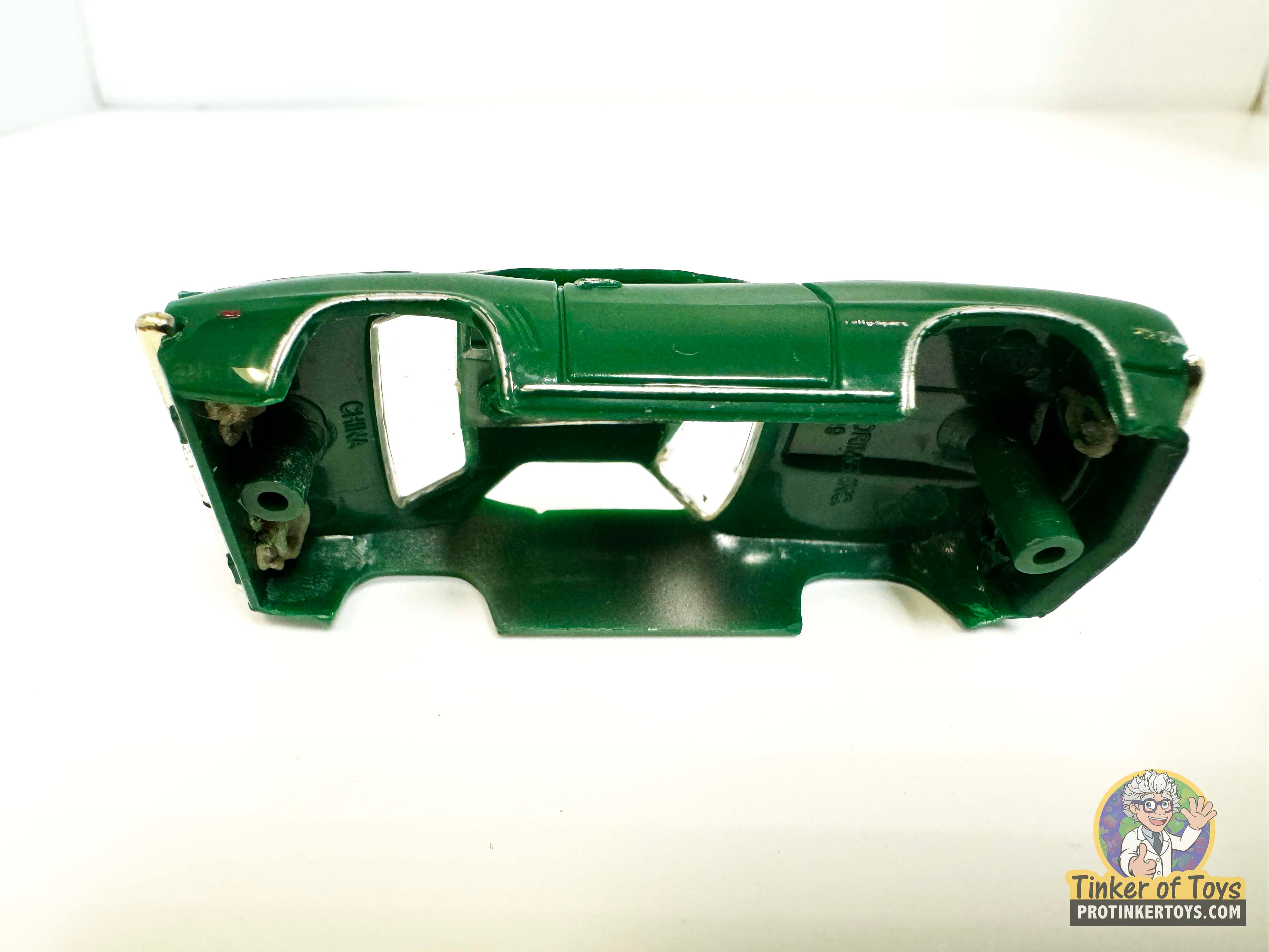 1969 Camaro Z/28 Dark Green with Black Stripes - Model Motoring's Iconic Slot Car