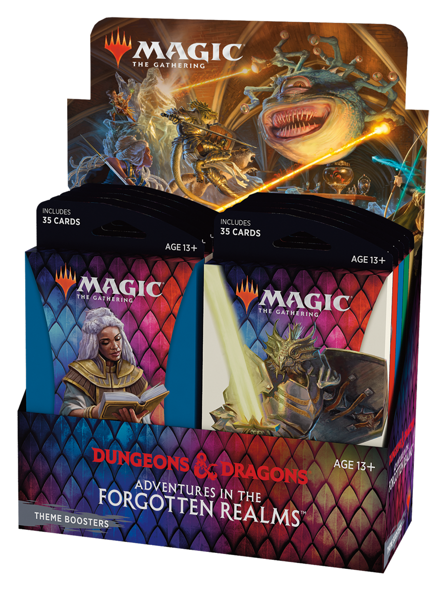 Theme Booster | Adventures in the Forgotten Realms: Magic The Gathering - Unleash the Ultimate Crossover!