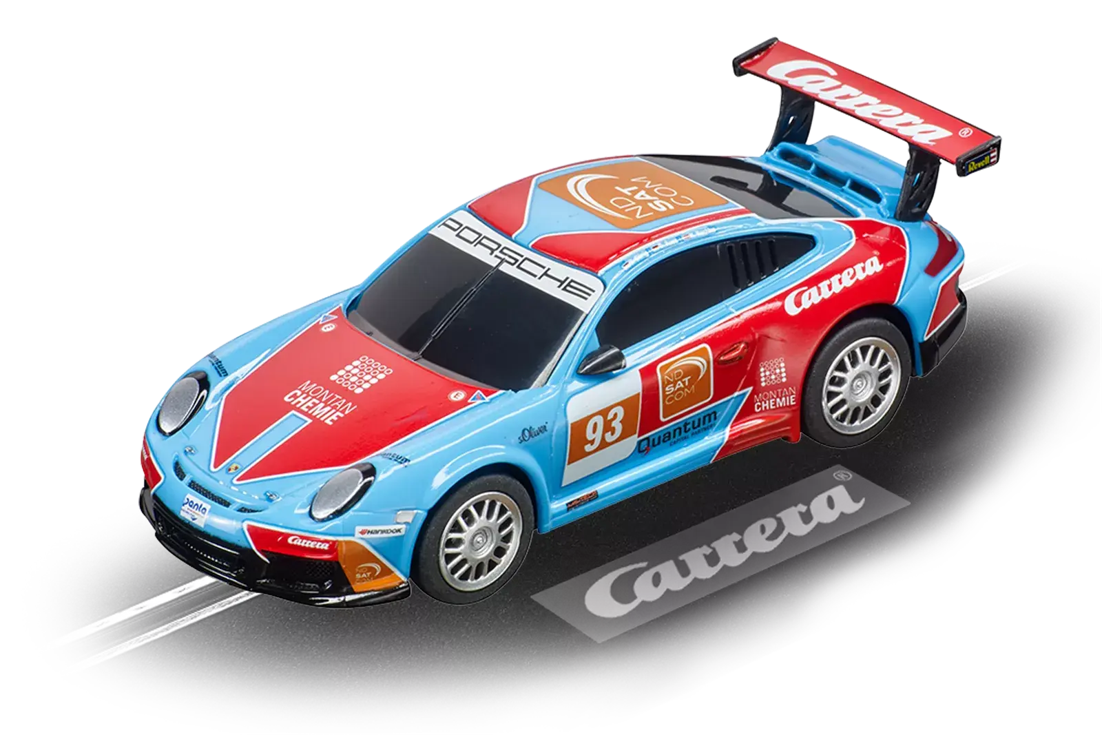Porsche 997 GT3 Carrera Go! Light Blue/Red - 20064187