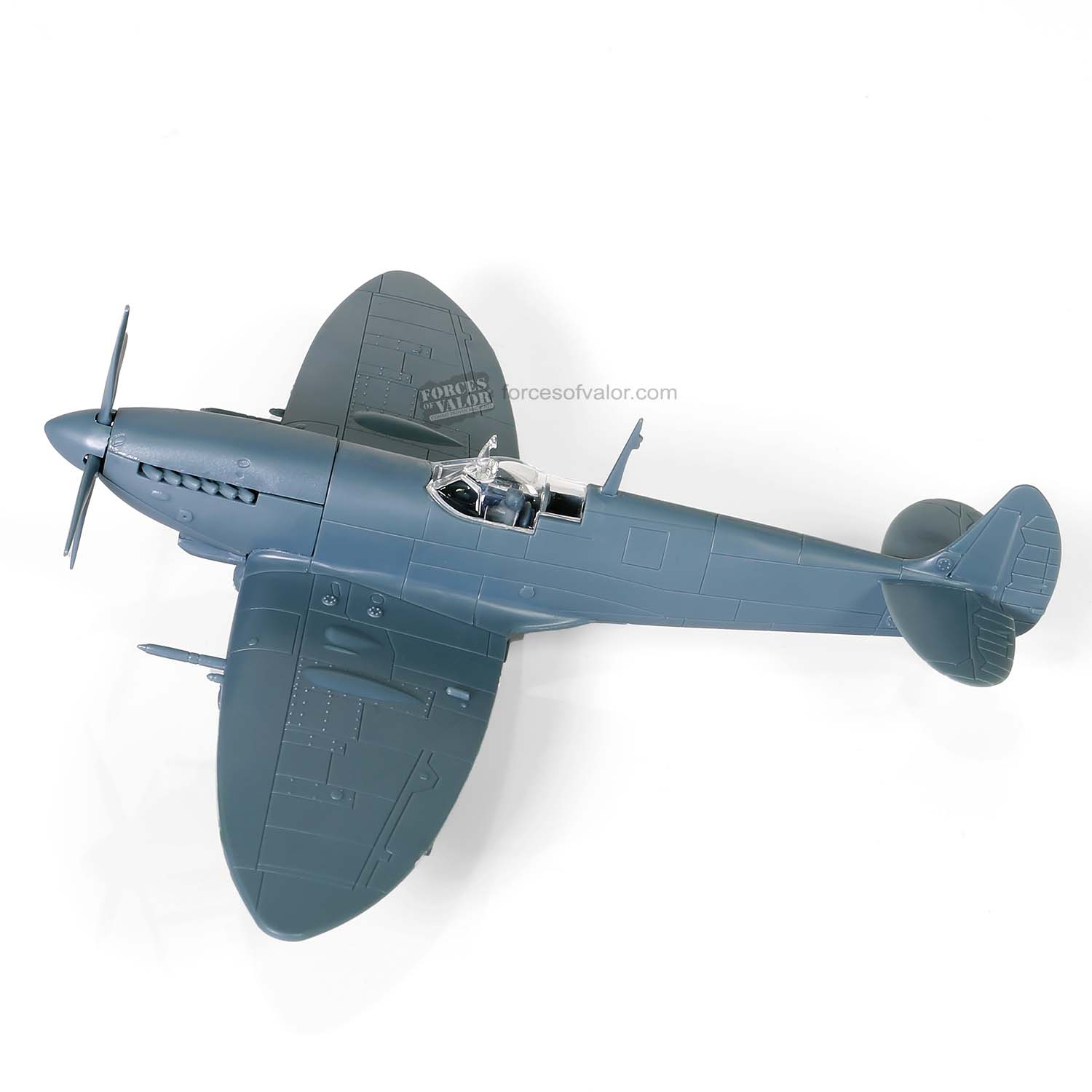 Awesome U.K Spitfire MK IX 1942 British Air Defence Model Kit 1:72 - Waltersons 873009A