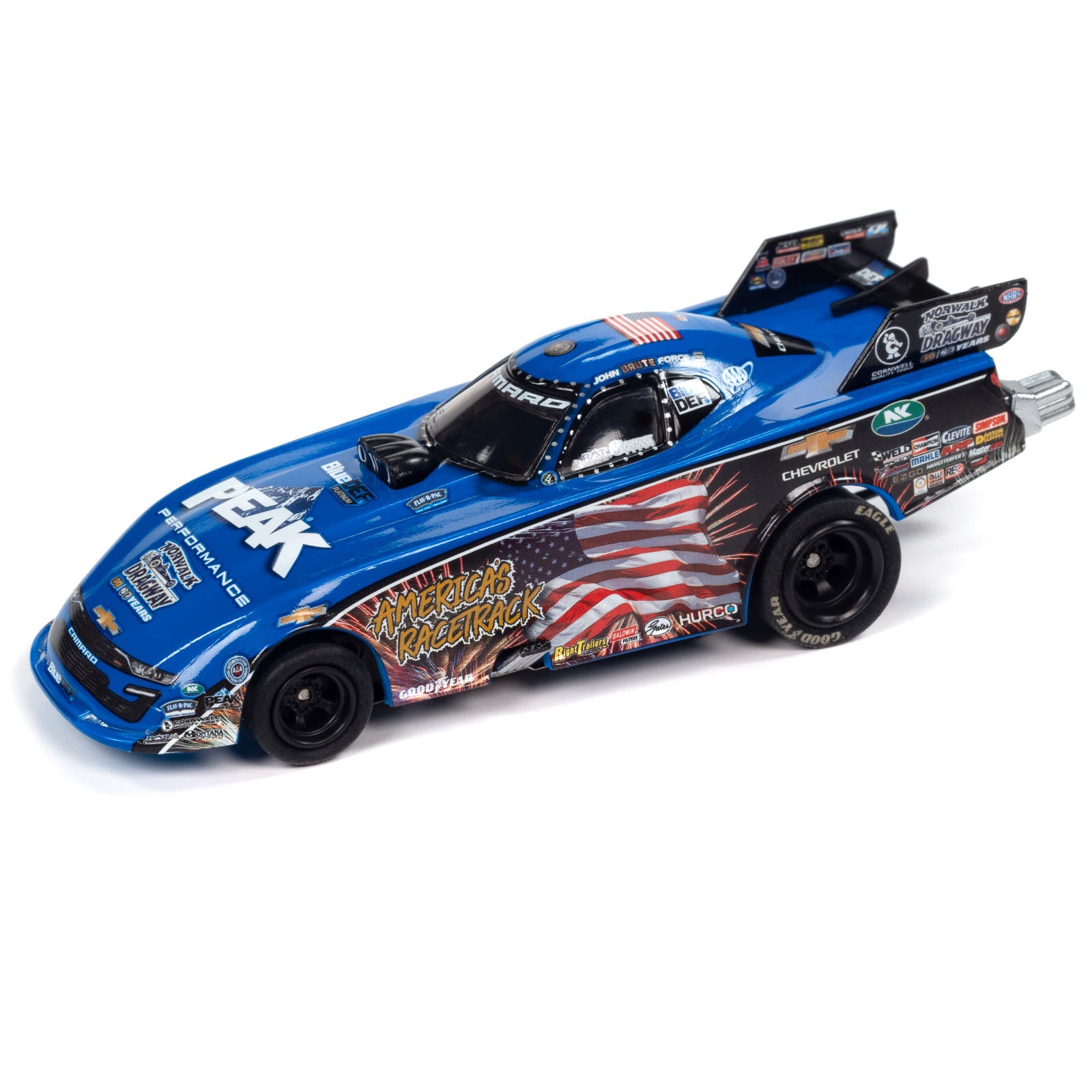 Summit Motorsports Park Night Under Fire 13' Electronic Drag Set - An Auto World Racing Sensation! | SRS354