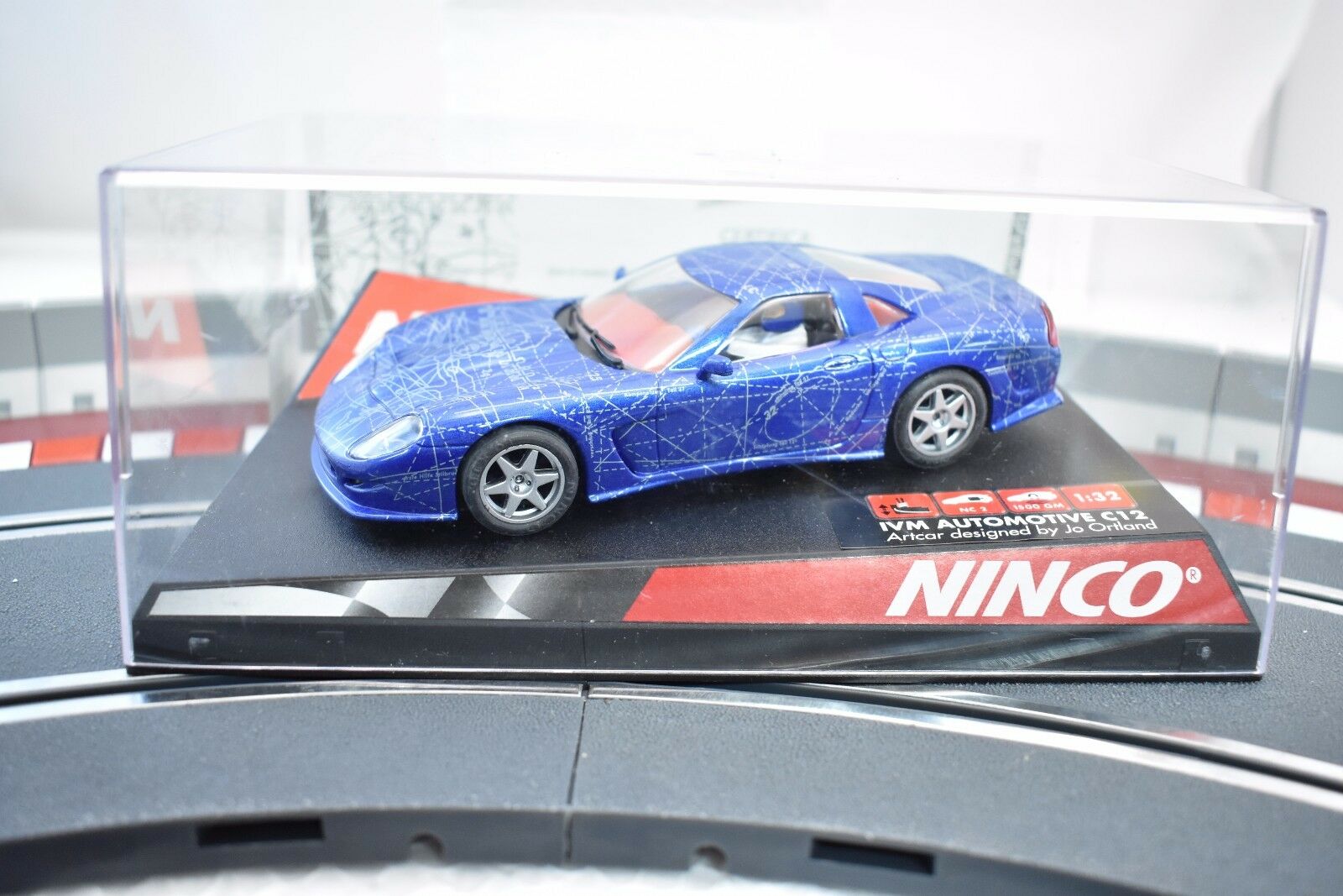 IVM C12 ART CAR by Ninco - Thrilling 1/32 Slot Car!