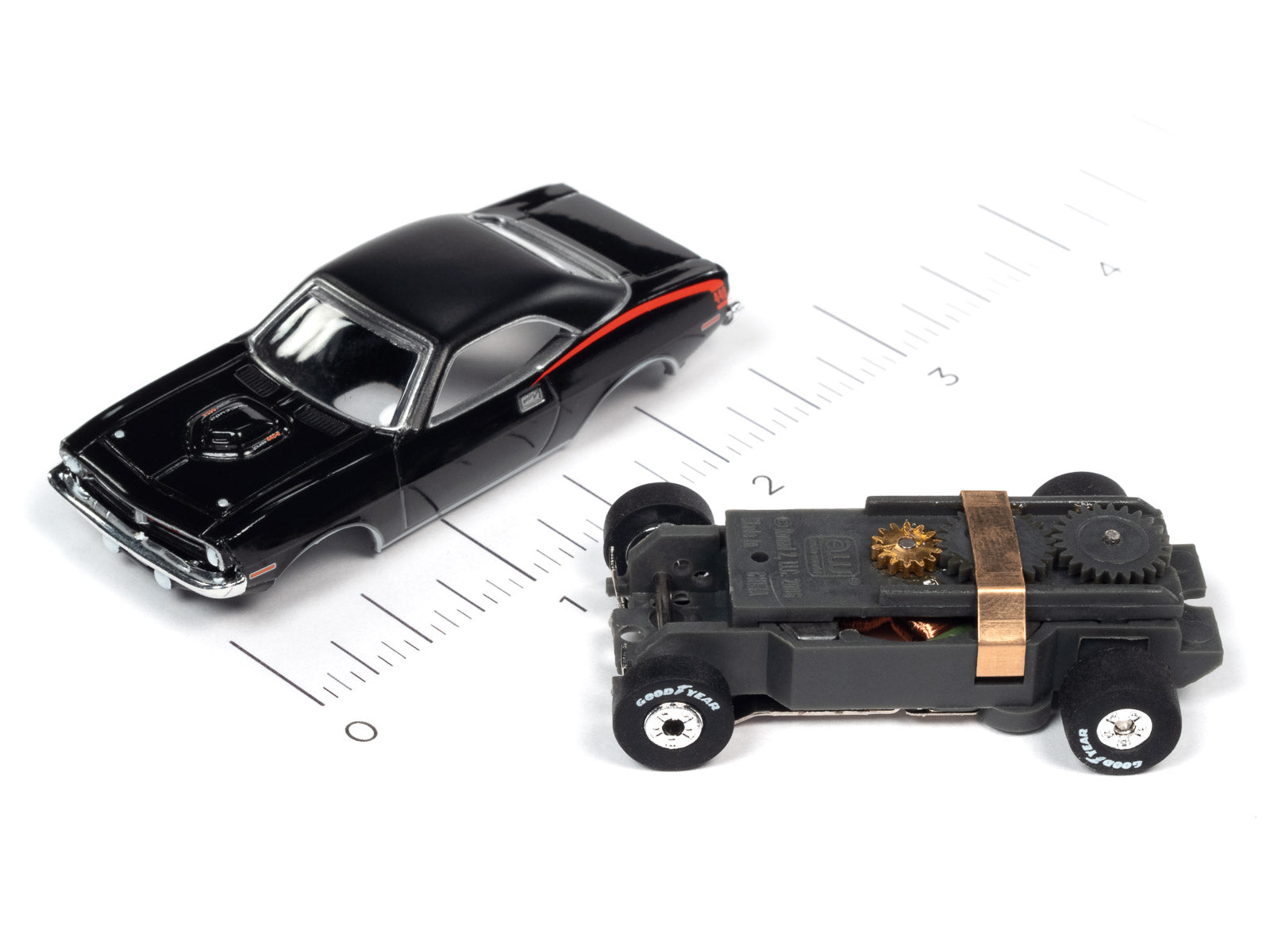 Auto World's Thunderjet Release 1 Slot Car Set - OK Used Cars SC377: A Racing Sensation!
