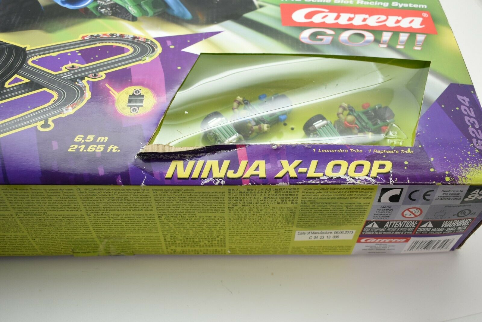 Ninja Turtles X-Loop Set | 62324 | Carrera Go - An Epic Racing Adventure!