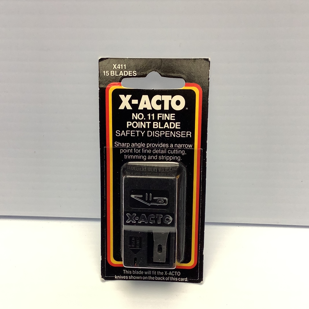 X-ACTO No. 11 Fine Point Blade X411 - Precision Cutting Essential