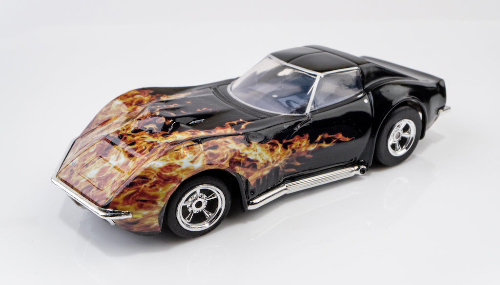 1968 Corvette 427 Black Flame: AFX/Racemasters' Epic Slot Car! | 22051