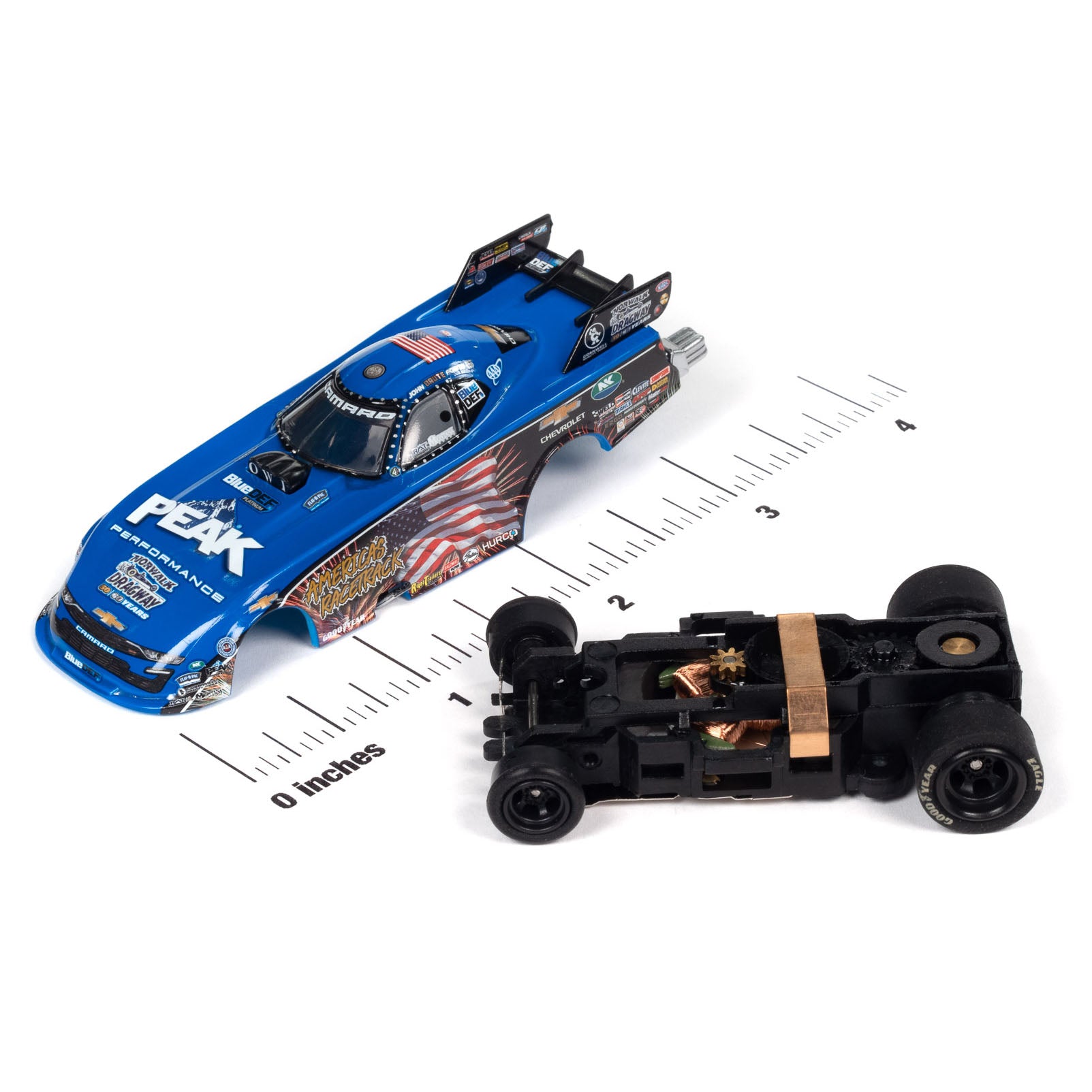 Summit Motorsports Park Night Under Fire 13' Electronic Drag Set - An Auto World Racing Sensation! | SRS354