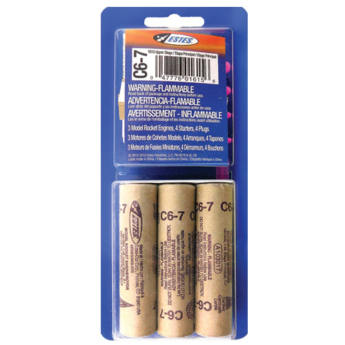 Estes C6-7 Engines - EST1615: Ignite Your Rocket Adventure!