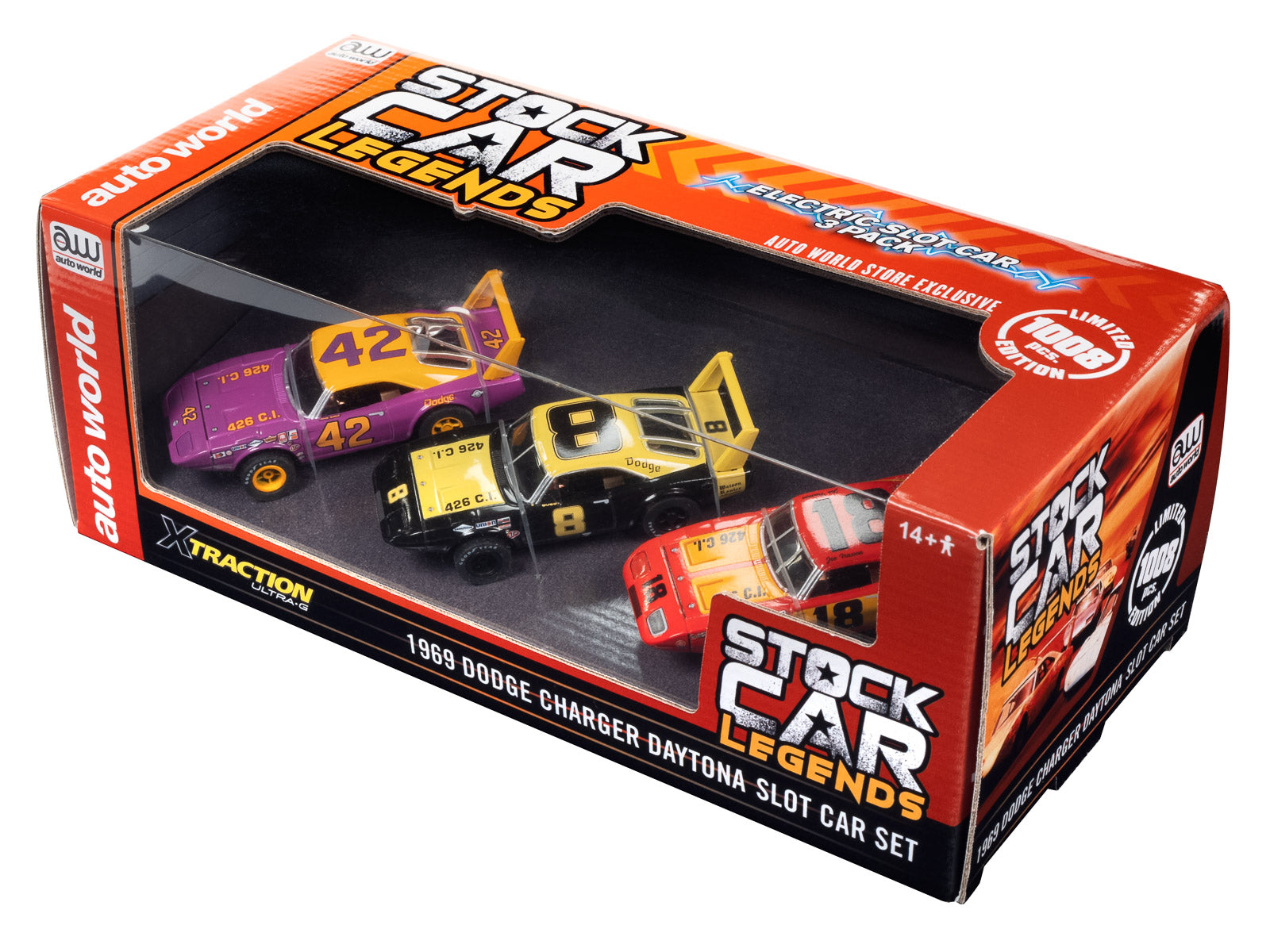 Xtraction 1969 Dodge Daytona Legends - Exclusive Auto World Collectible Set