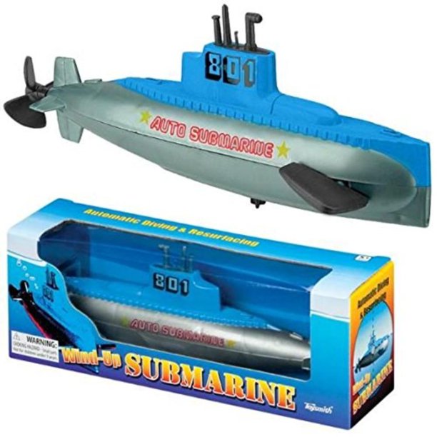Toy Smith Wind - Up Submarine 9072: An Exciting Water Toy!