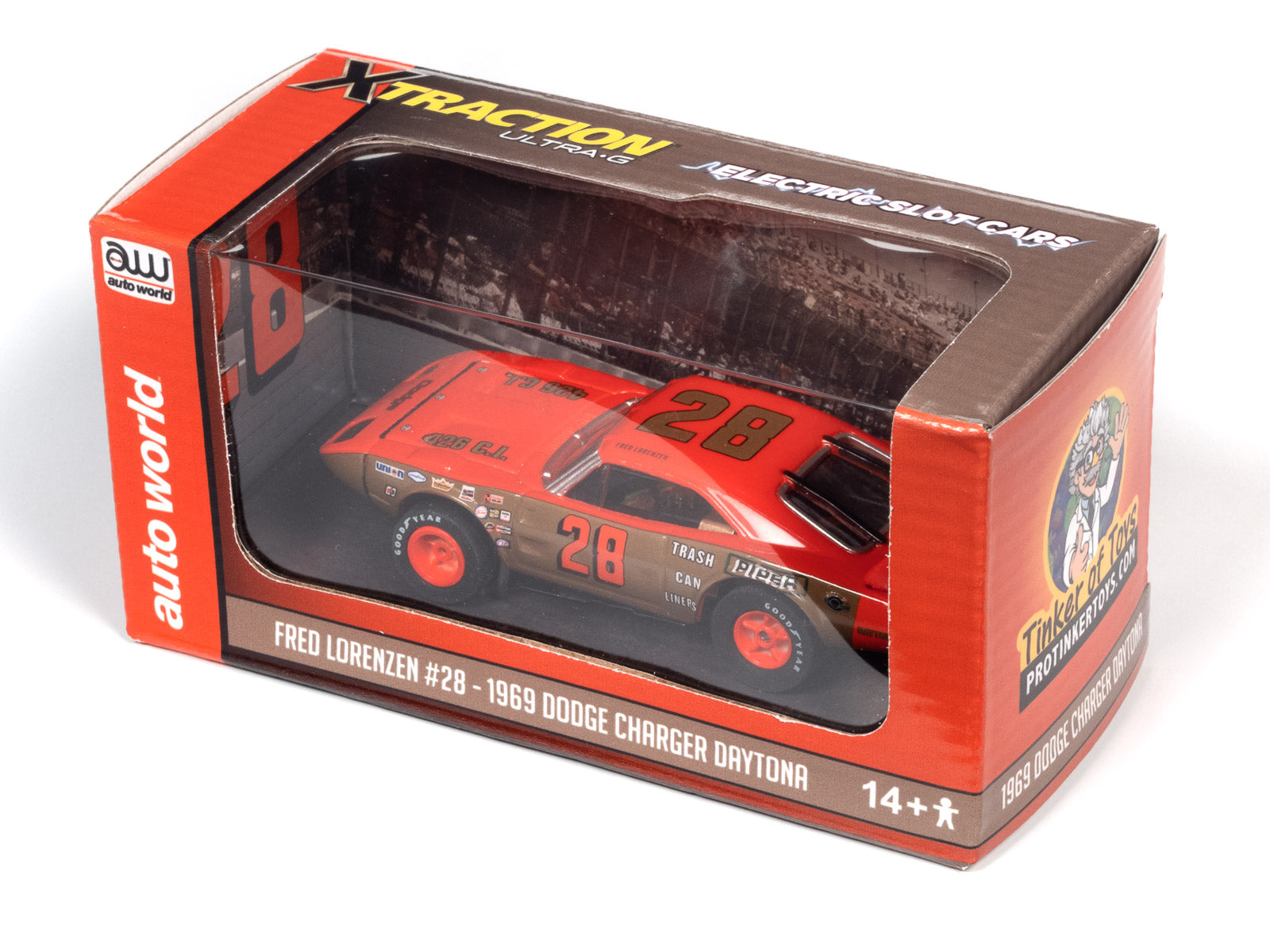 1969 Dodge Daytona - Fred Lorenzen | Exclusive Auto World Slot Car (CP7898)