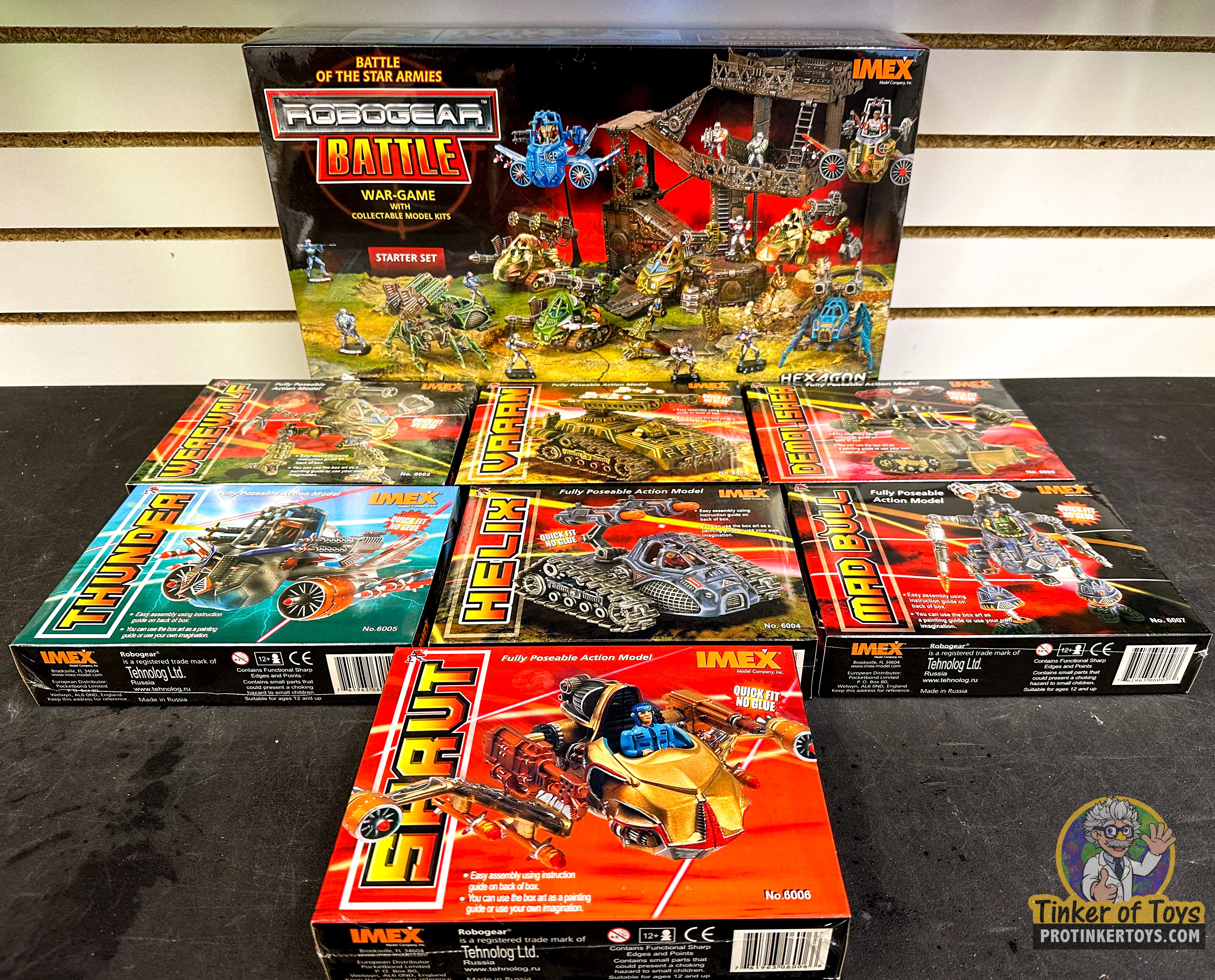 Epic Robogear Mega Lot (6002 - 6009)