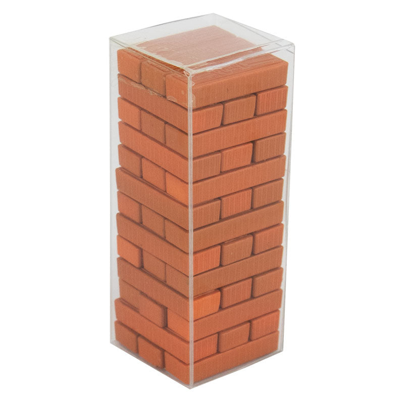 World's Smallest Jenga - The Ultimate Pocket-Sized Fun by Super Impulse