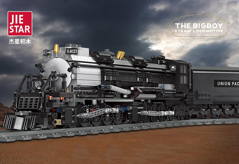 The Magnificent Big Boy Steam Locomotive by JIE STAR - JIE59005