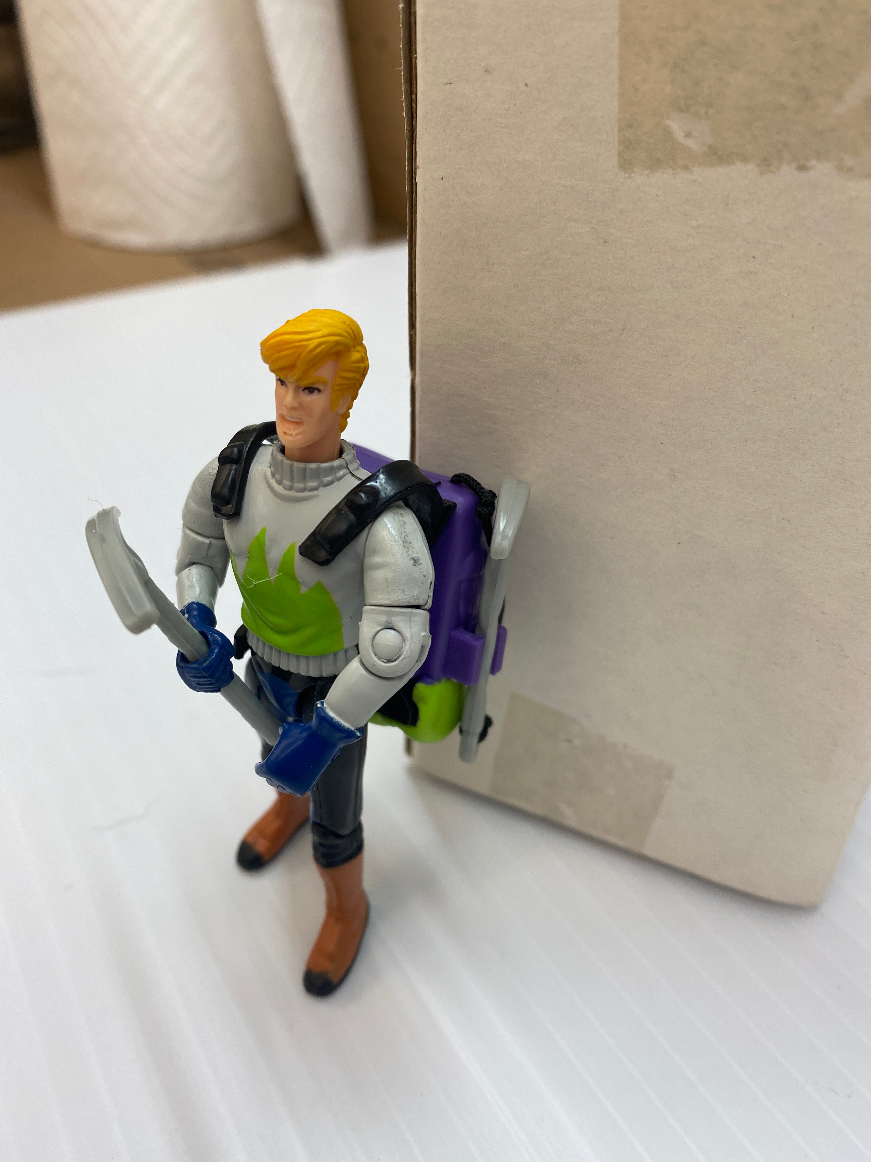 Jonny Quest Alpine Premium Figure with Backpack - An Unmissable Collectible! | 74843 | Galoob