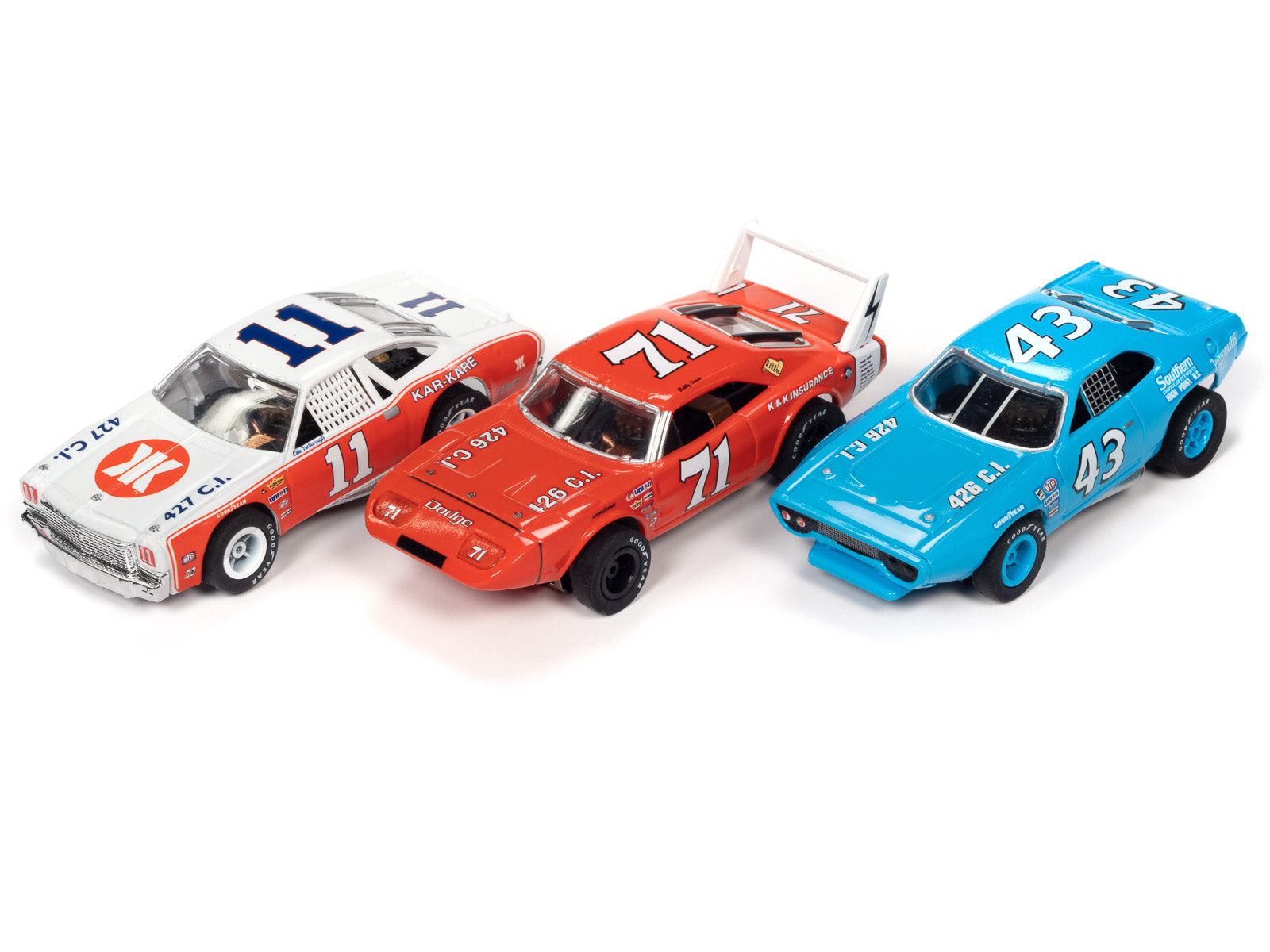 Auto World Stock Car Legends X-Traction Release 31 (SC355) - Race-Ready Slot Cars!