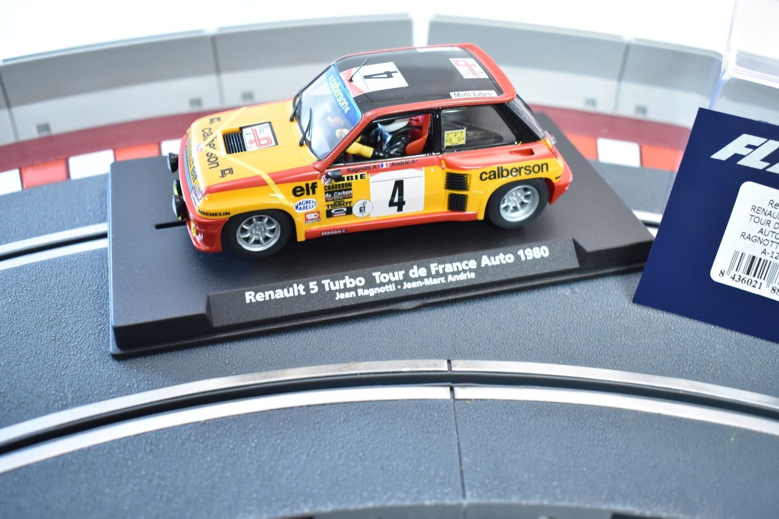 1980 Renault 5 Turbo Tour De France Fly Car - Slot Car Model #88179