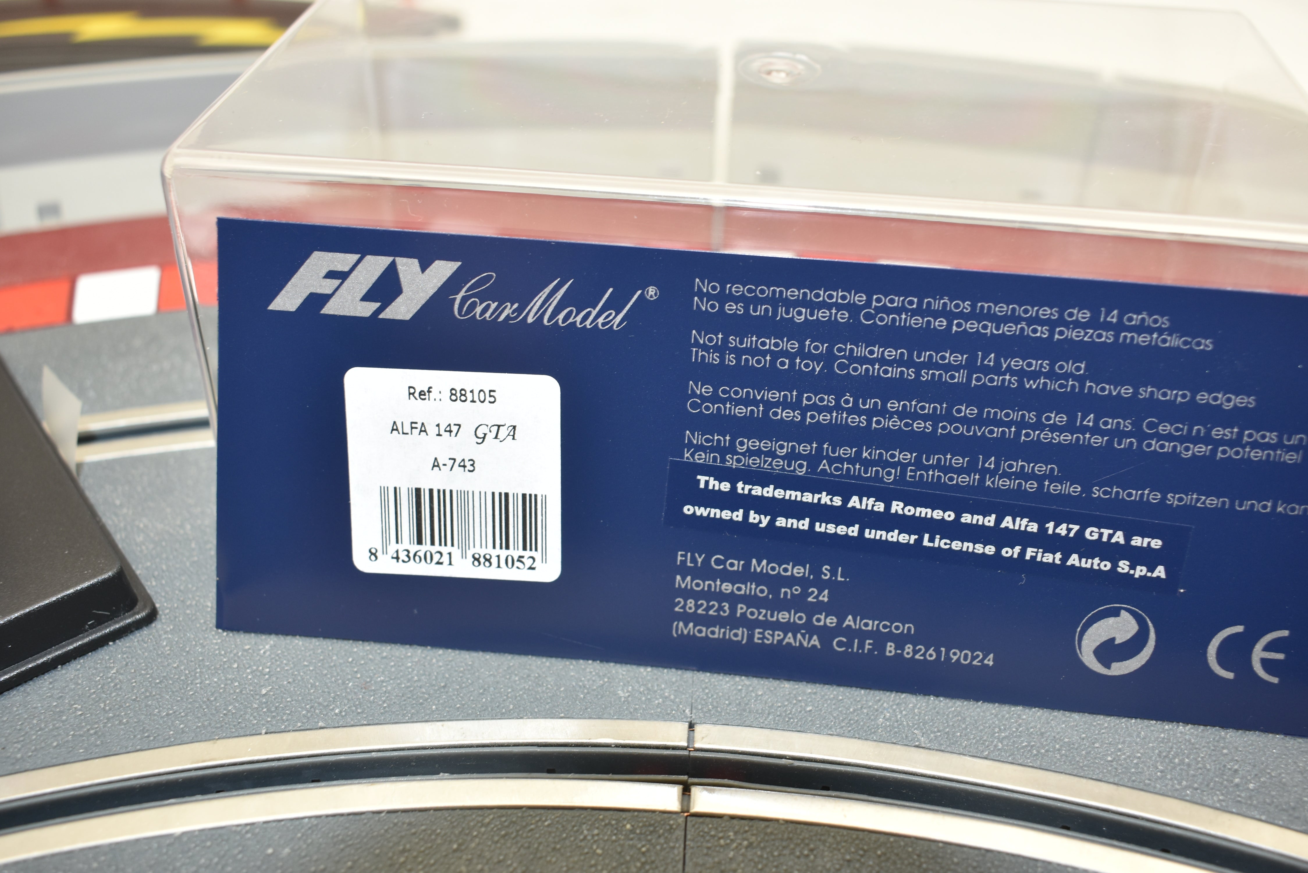 Alfa 147 GTA A-743 Fly Car - 88105: An Exciting Slot Car!