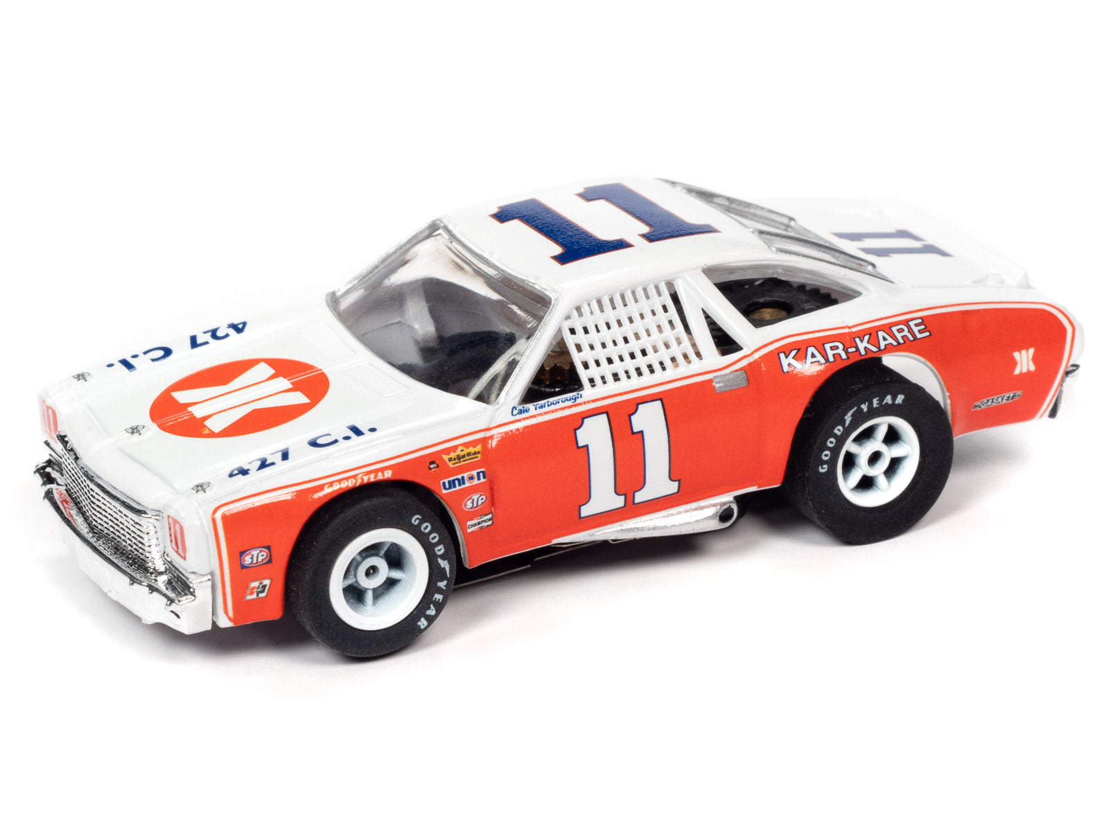 iWheels White Stock Car Legends R31 | SC355 | X-Traction - Thrilling HO Scale Slot Cars