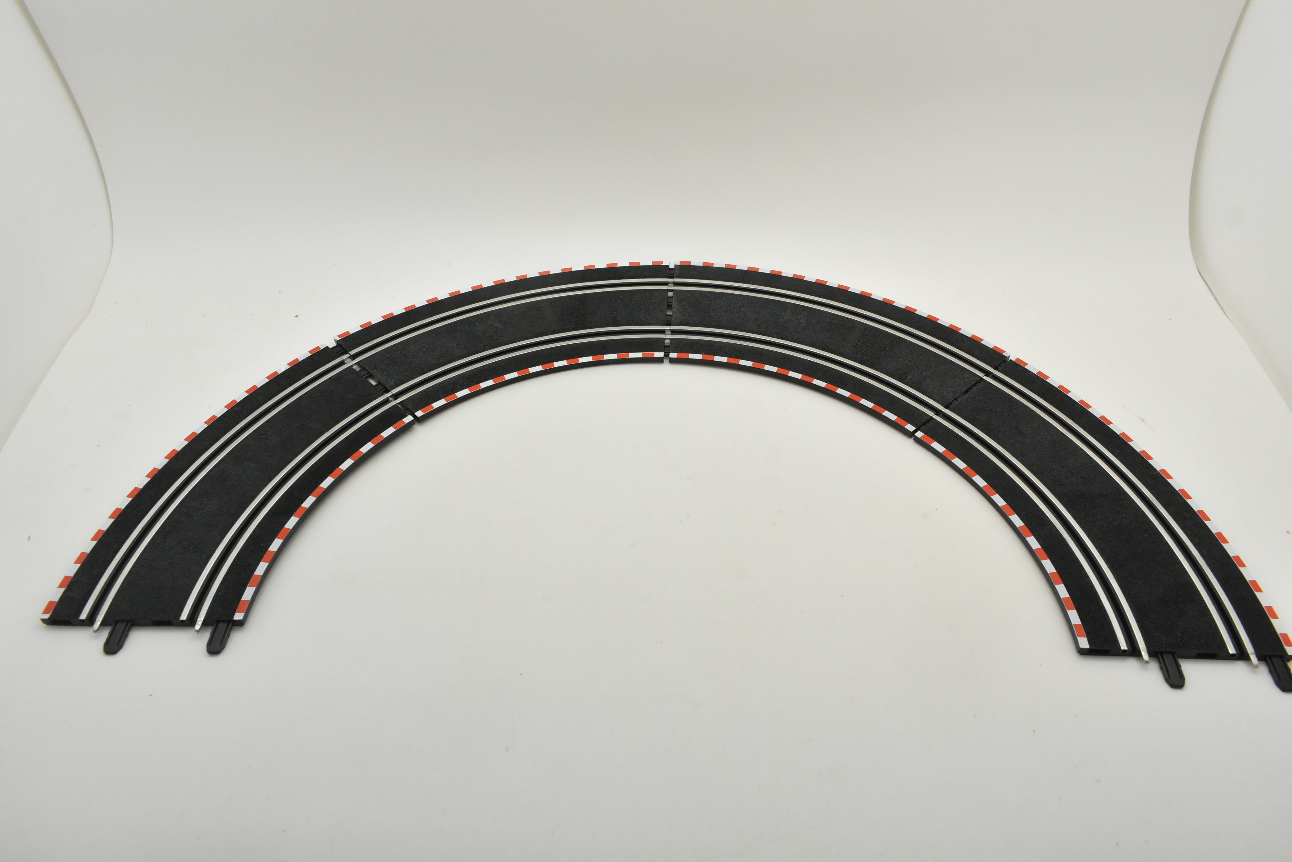 SCX Compact 45 Degree Outer Curve Track - 4 Pieces for a Half - Circle Thrill! | SC - 01.023