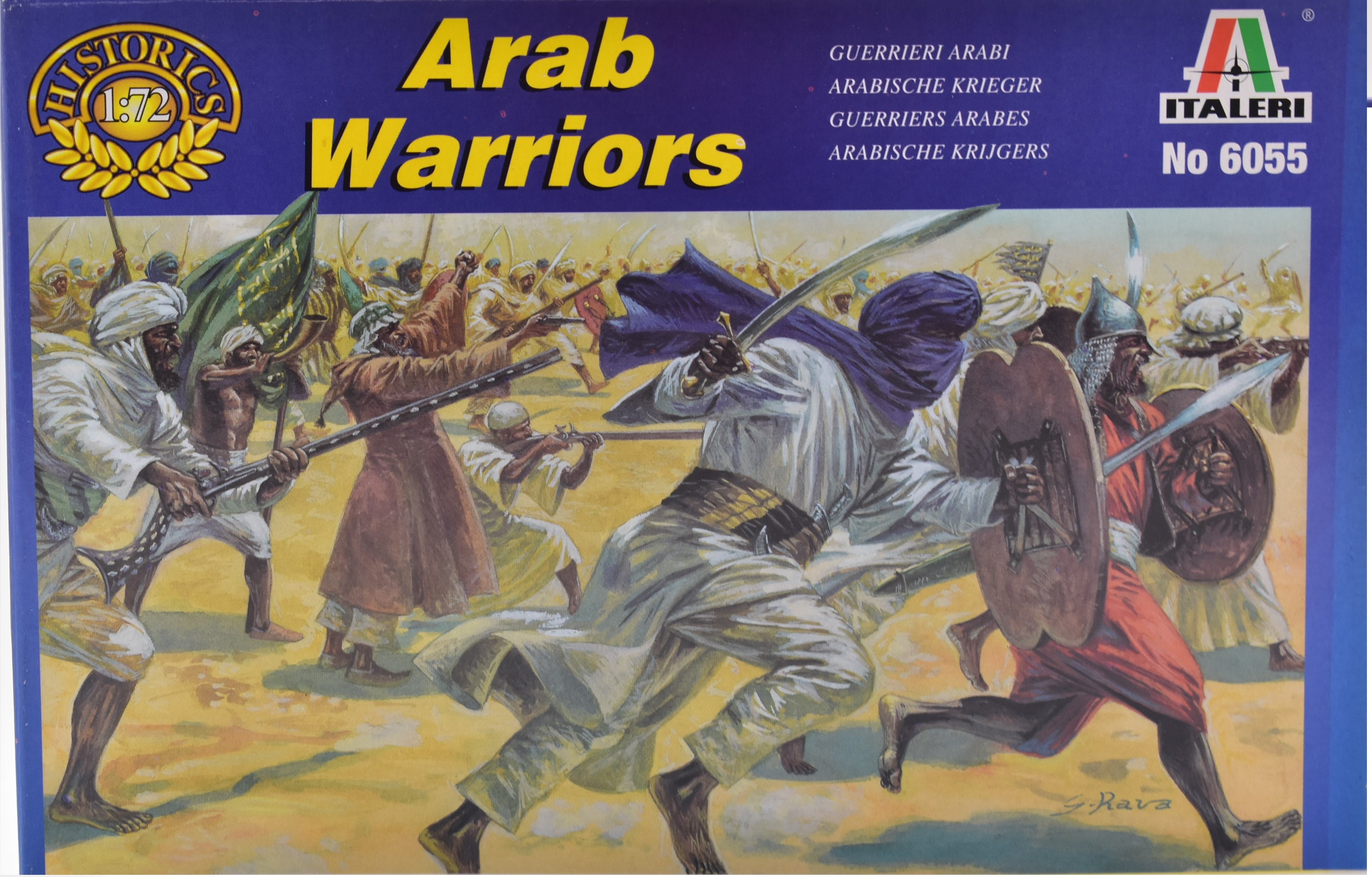 Second Chance Historics Arab Warriors 1:72 Scale Model by ITaleri - A Unique Collectible!
