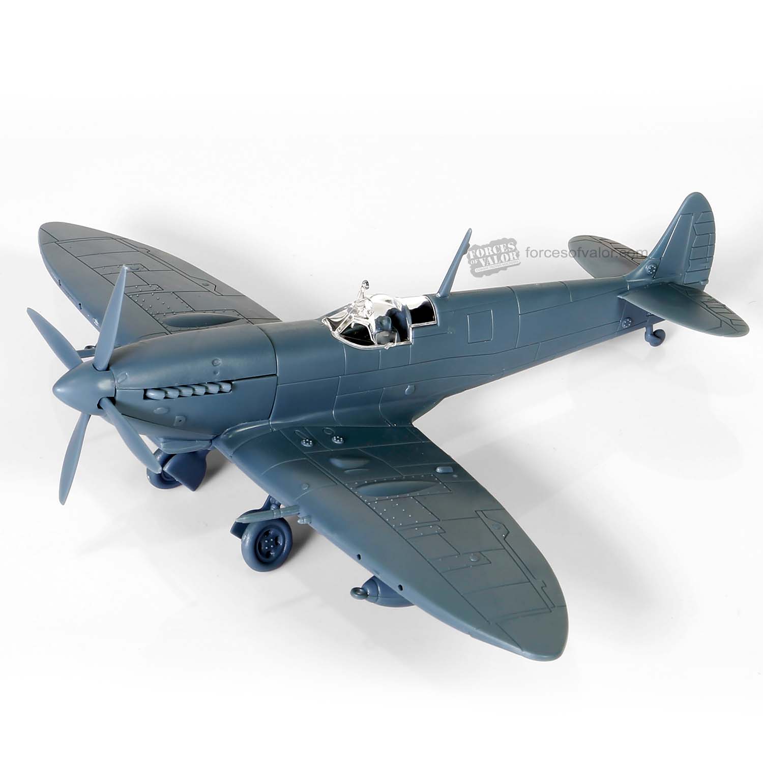 Awesome U.K Spitfire MK IX 1942 British Air Defence Model Kit 1:72 - Waltersons 873009A