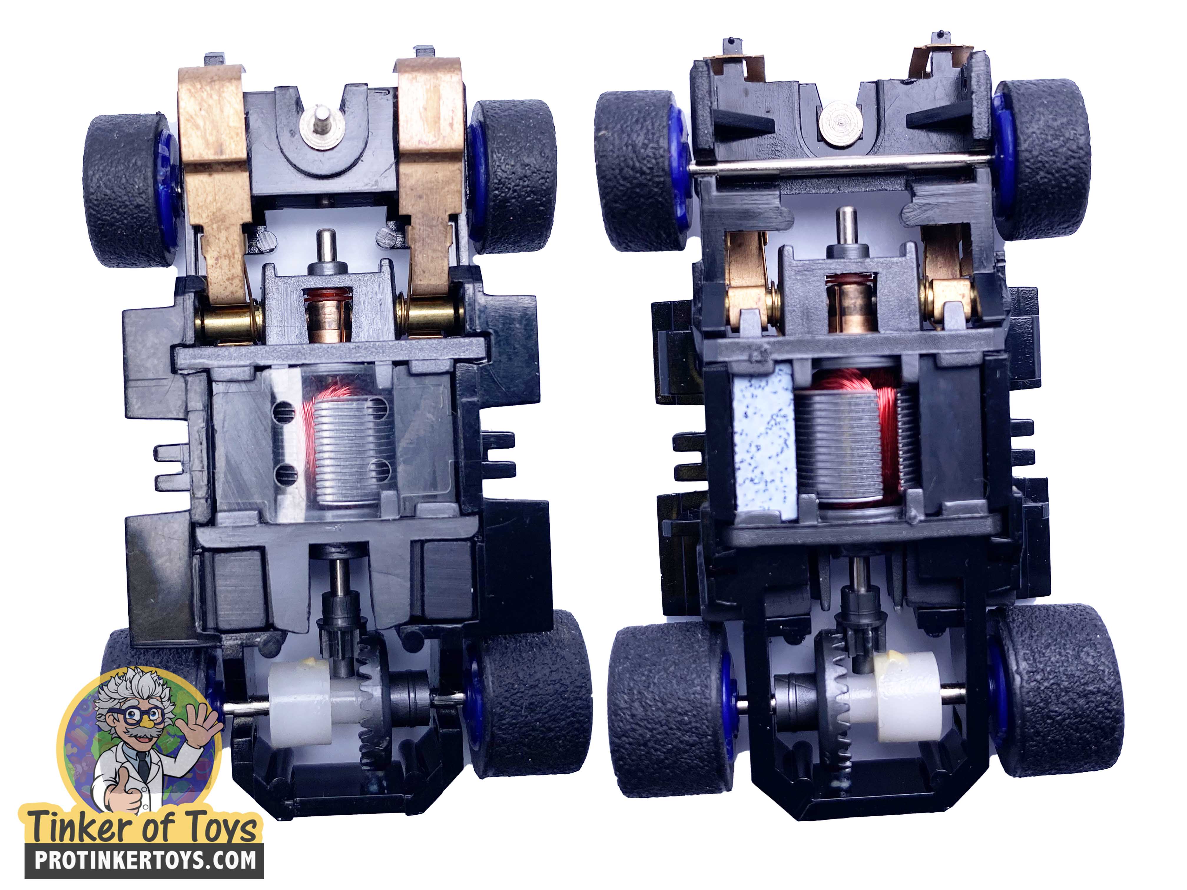 Tyco Magnum 440x2 Wide Chassis - A Must - Have for Slot Car Enthusiasts