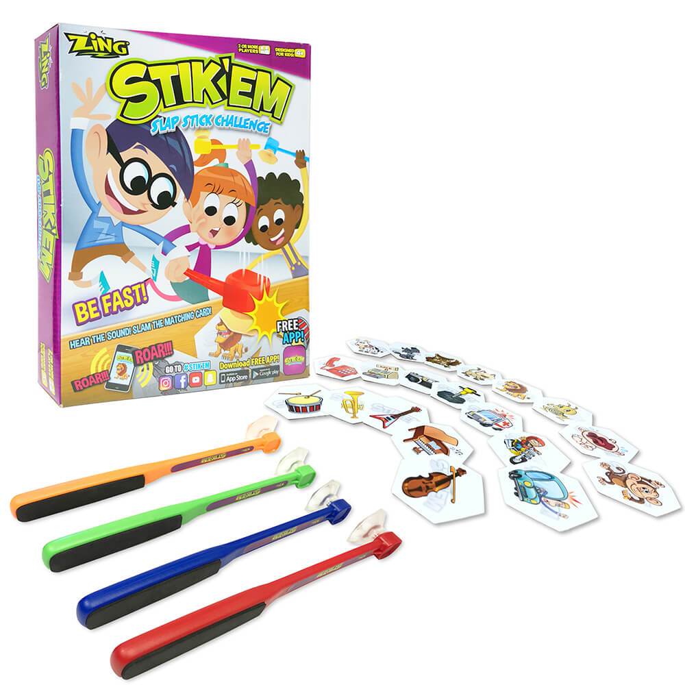 Zing's Stik’em Slap Stick Challenge: An Exciting Family Game!