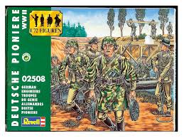 Second Chance: WWII German Engineer Troops 1:72 Scale Figure Set - 51 Parts | Revell Model Co. 02508